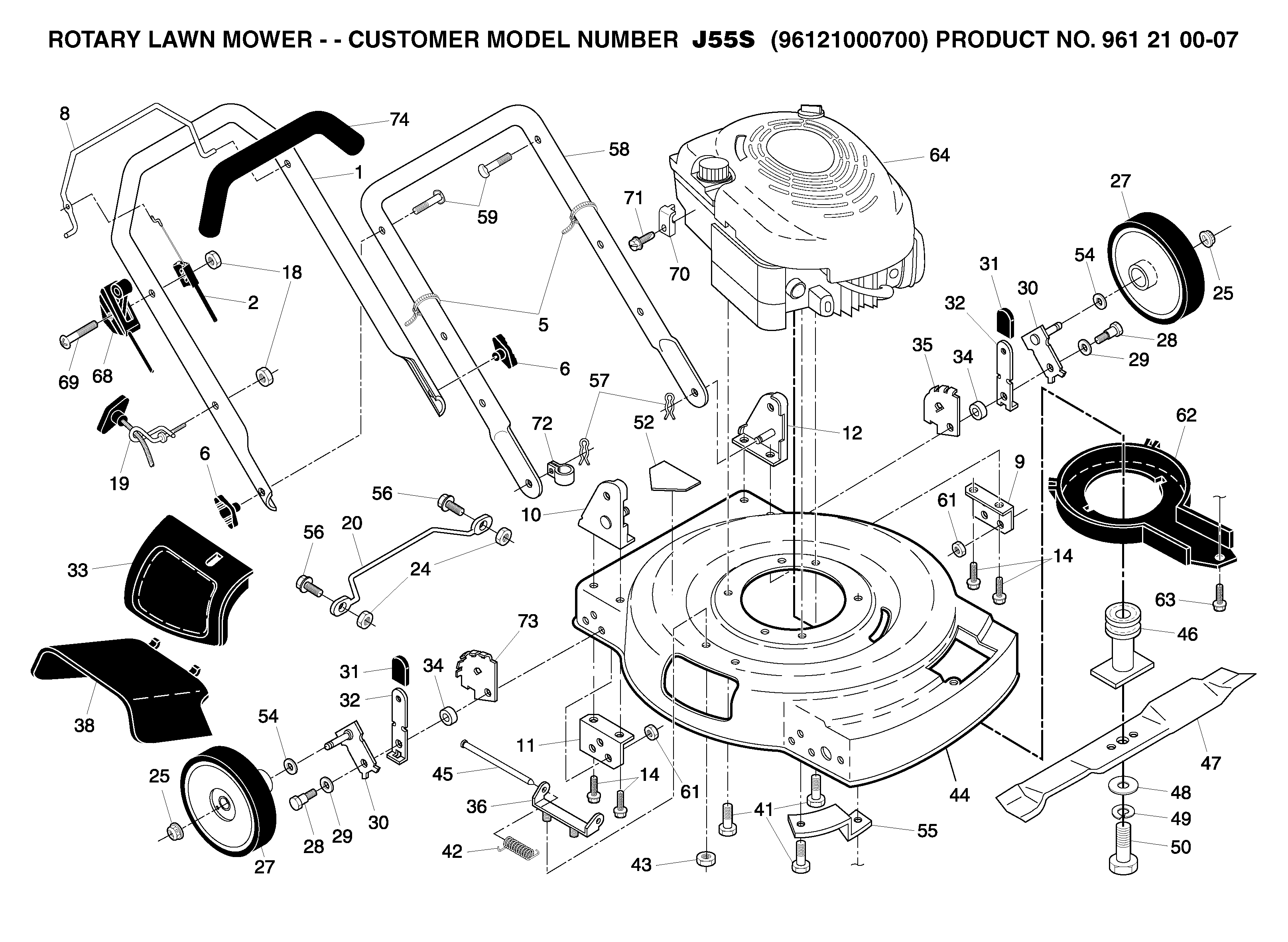 RAHMEN UND MOTOR