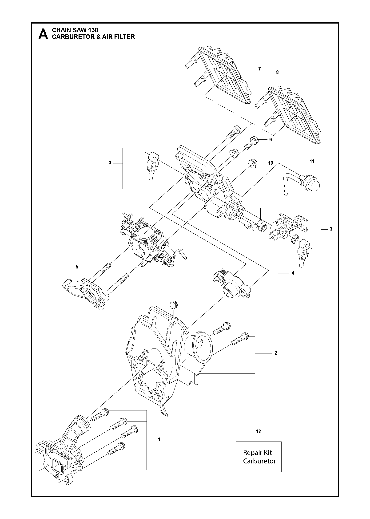 CARBURATEUR ET FILTRE À AIR