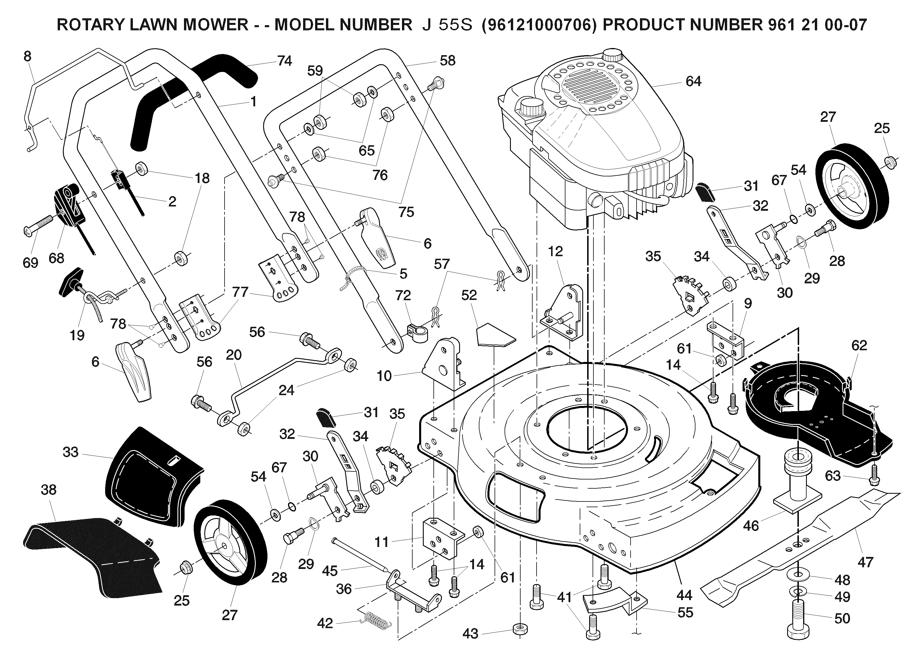 RAHMEN UND MOTOR