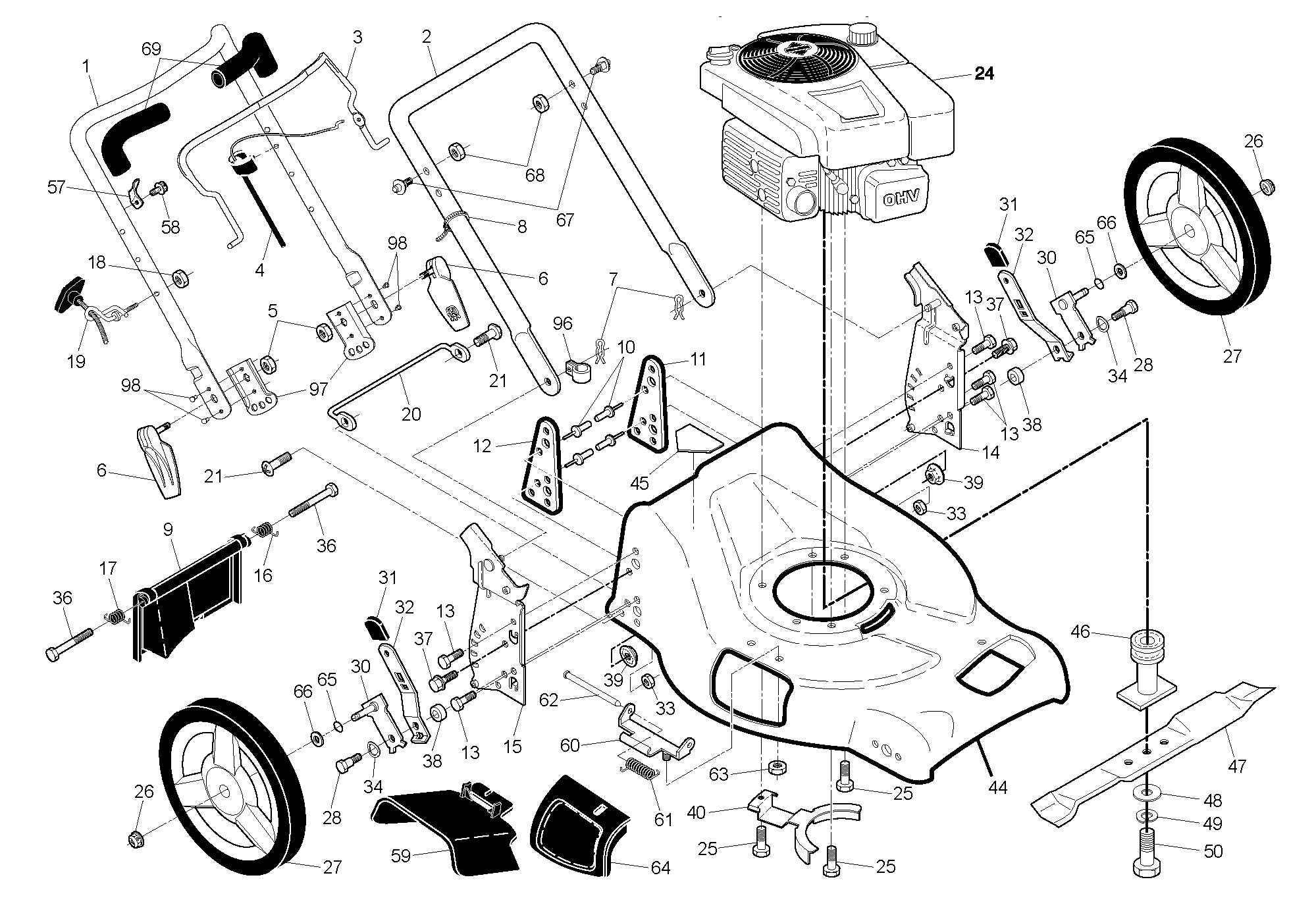 RAHMEN UND MOTOR