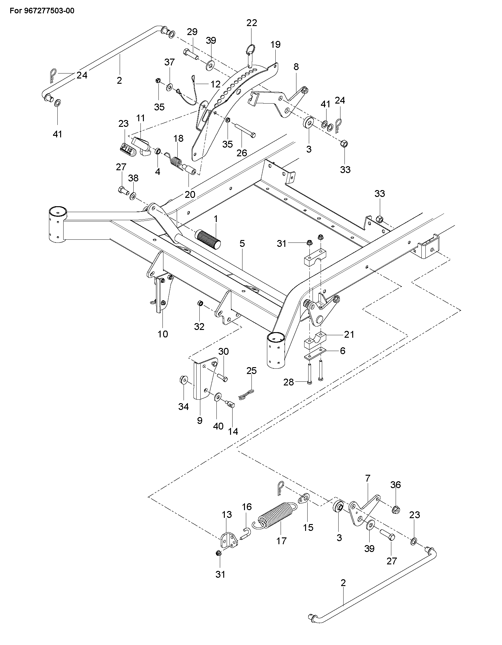 Rasenmäherlift / Decklift