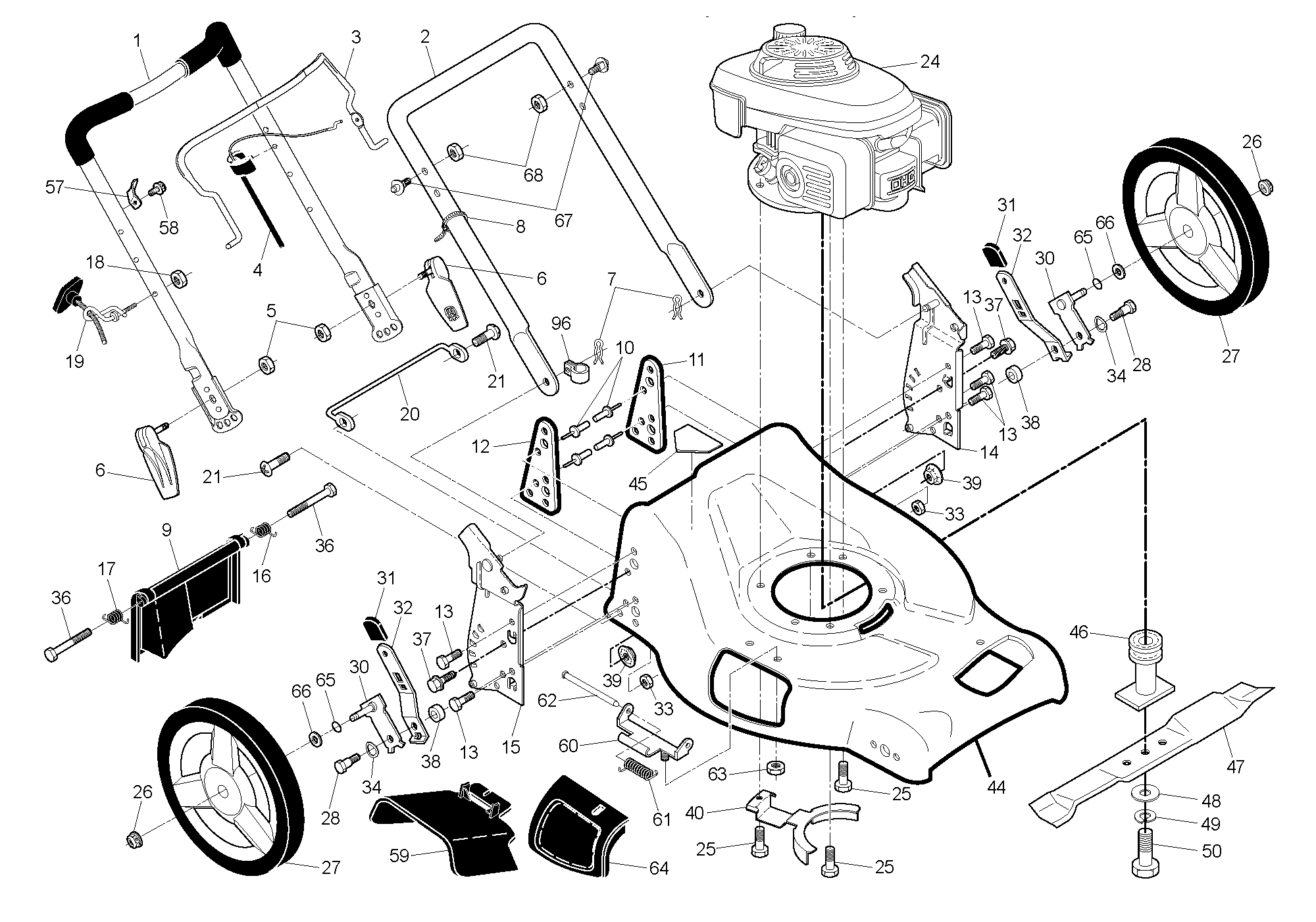 RAHMEN UND MOTOR