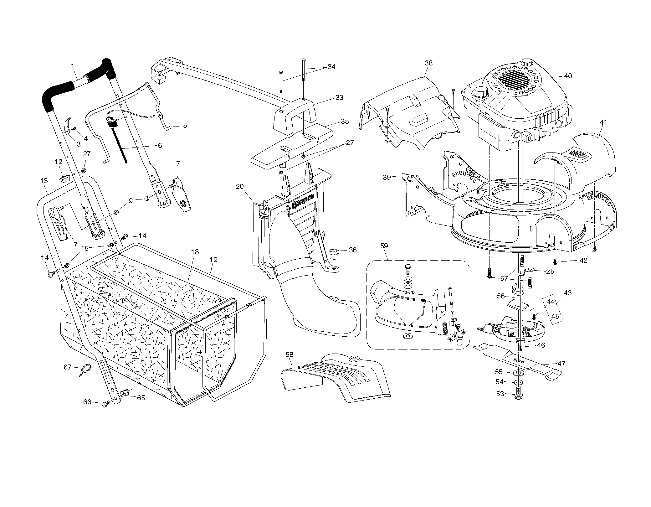 HANDLE & ENGINE