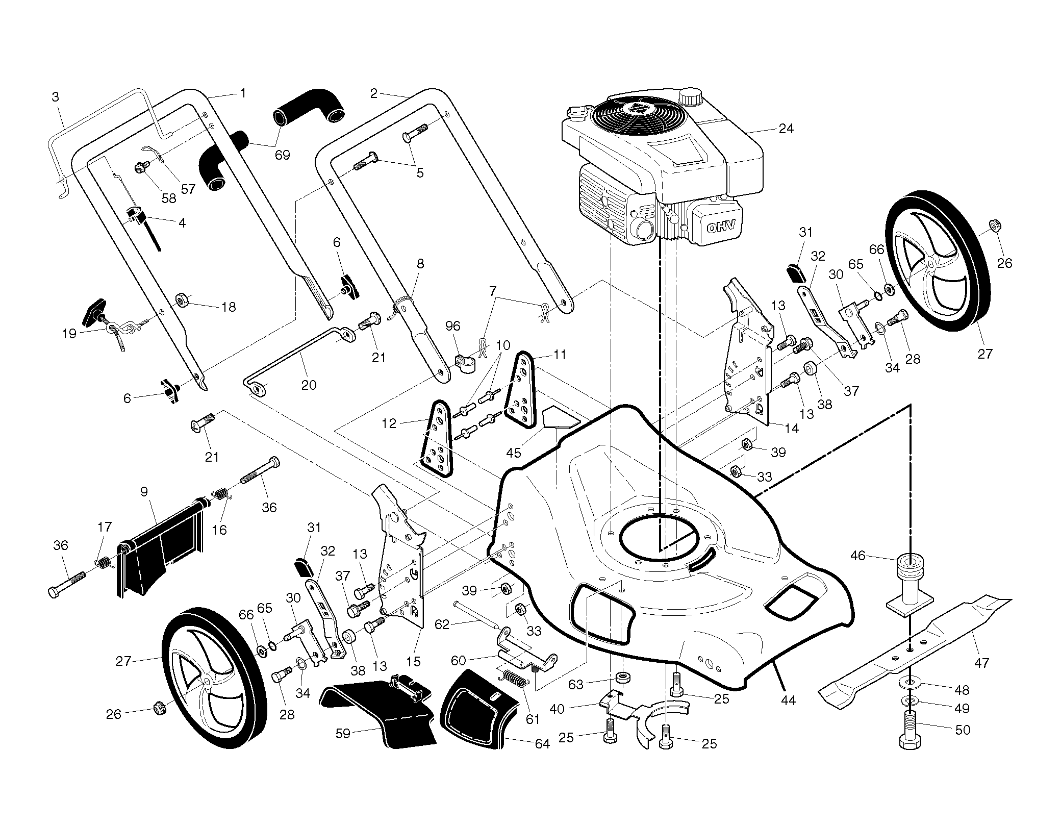 RAHMEN UND MOTOR