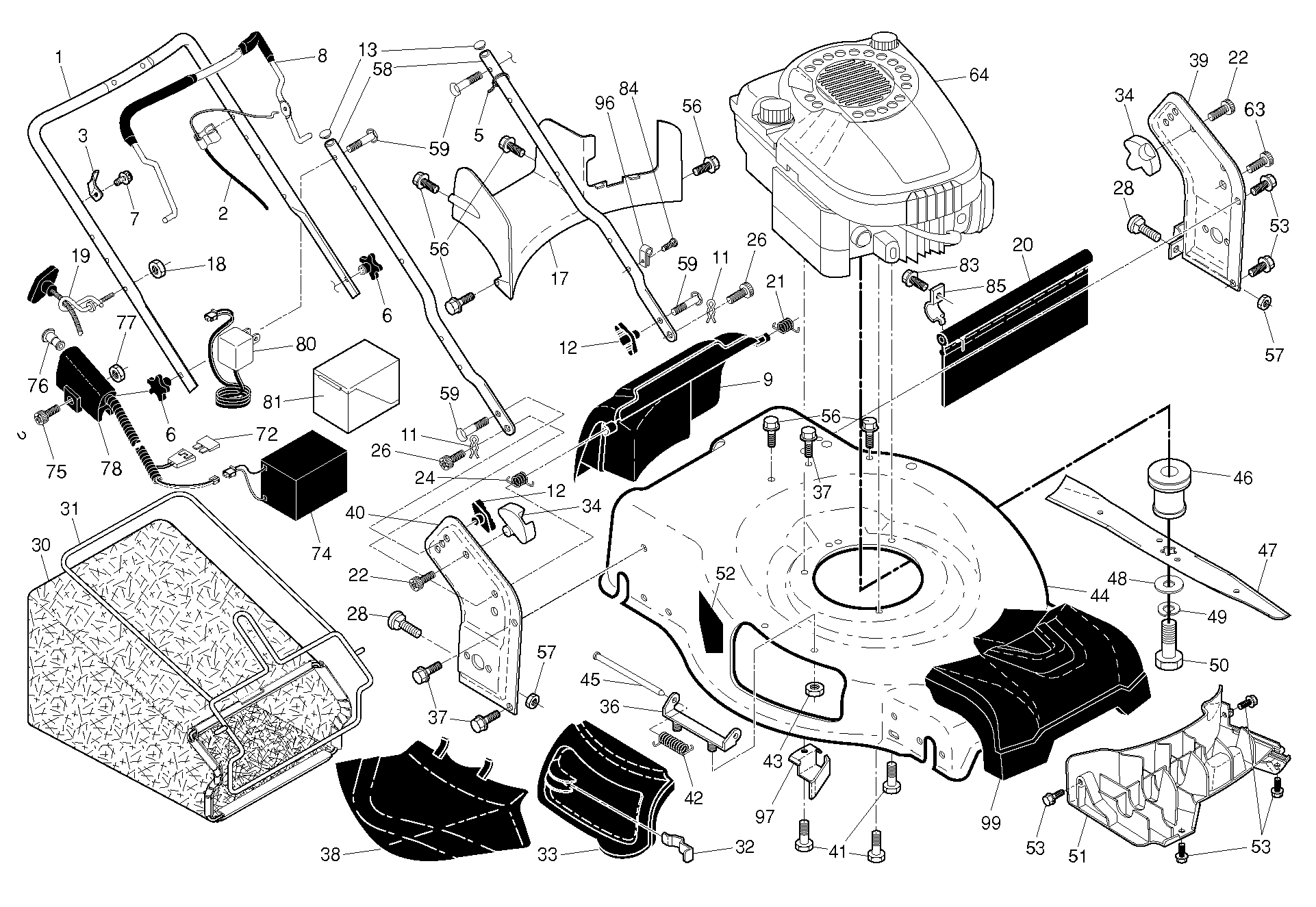 RAHMEN UND MOTOR