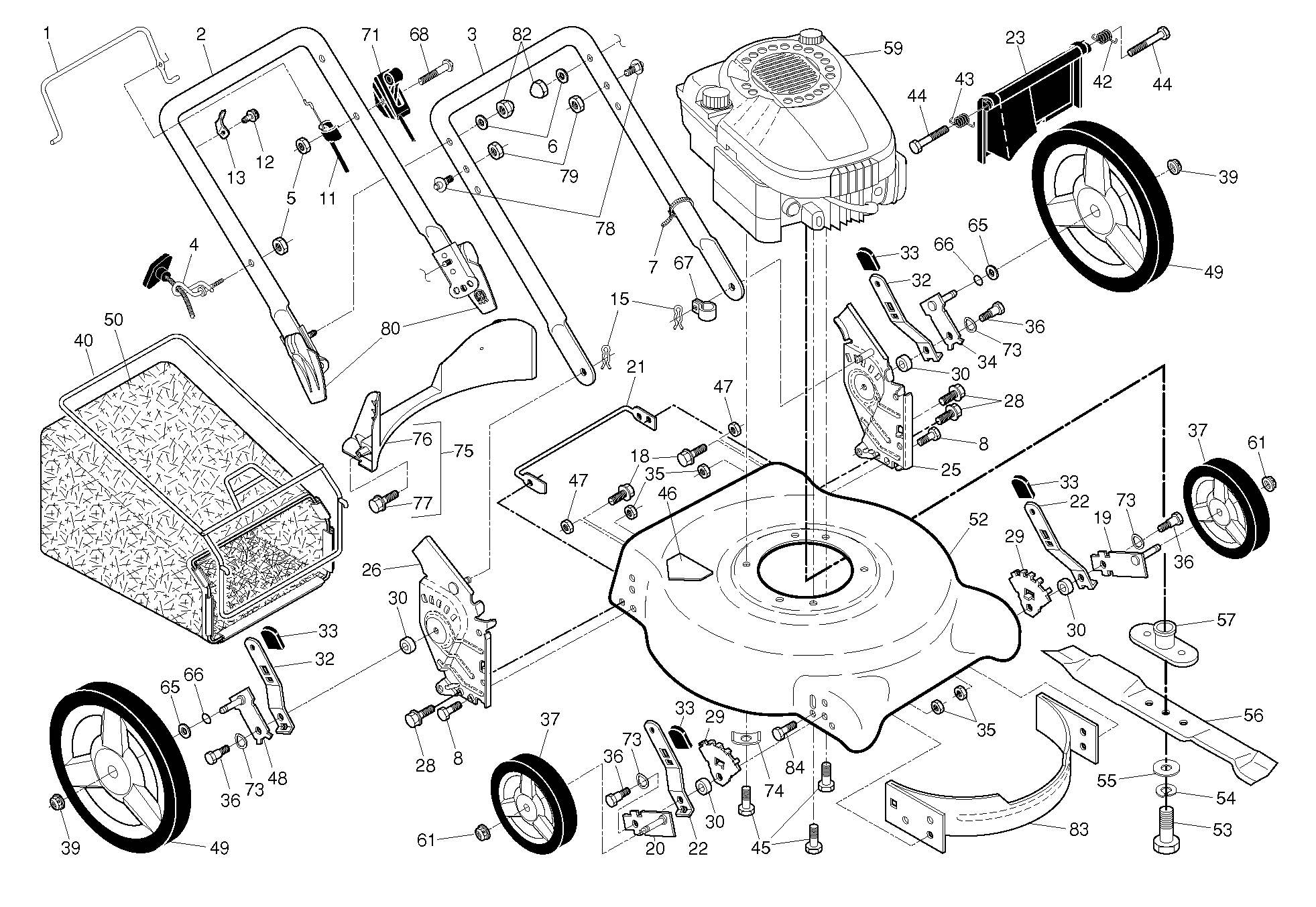 RAHMEN UND MOTOR