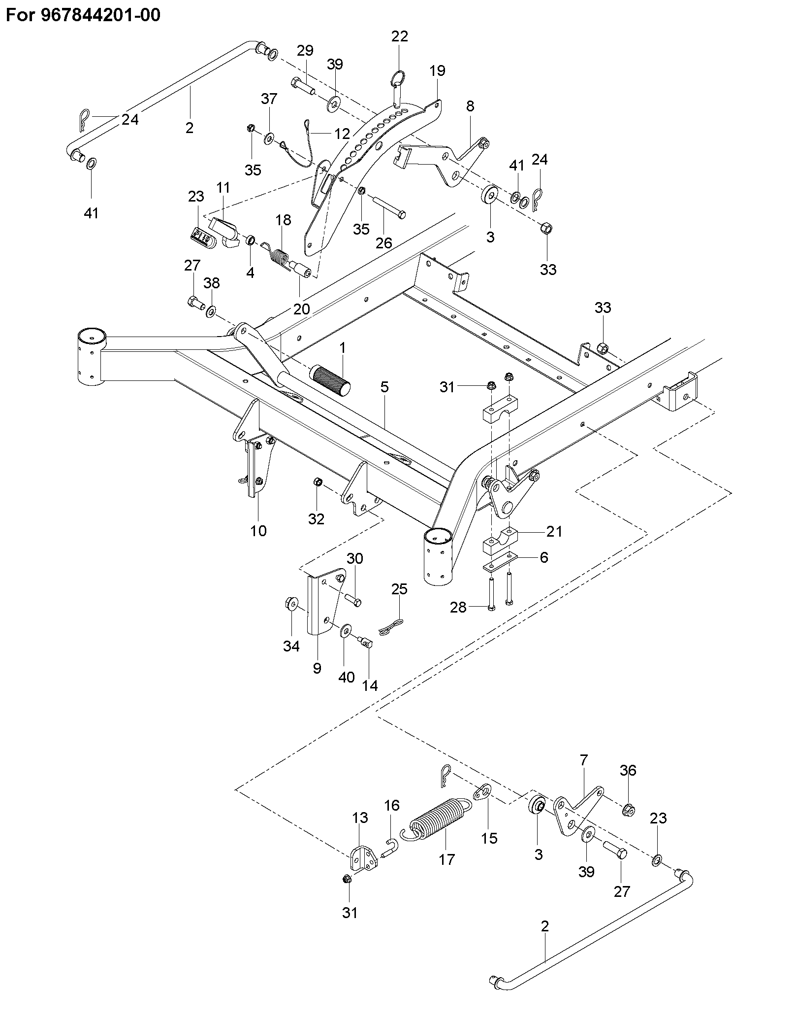 Rasenmäherlift / Decklift
