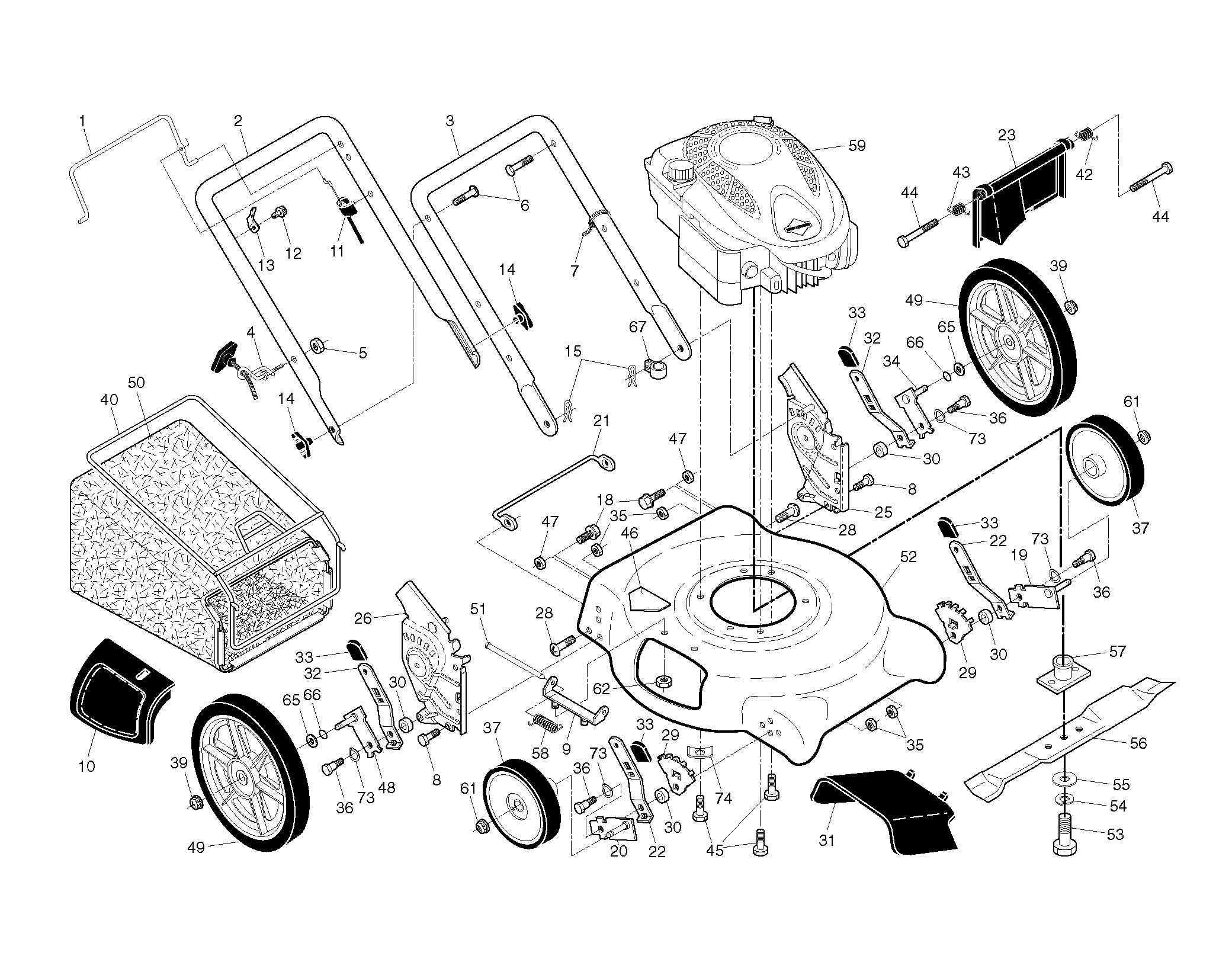 RAHMEN UND MOTOR