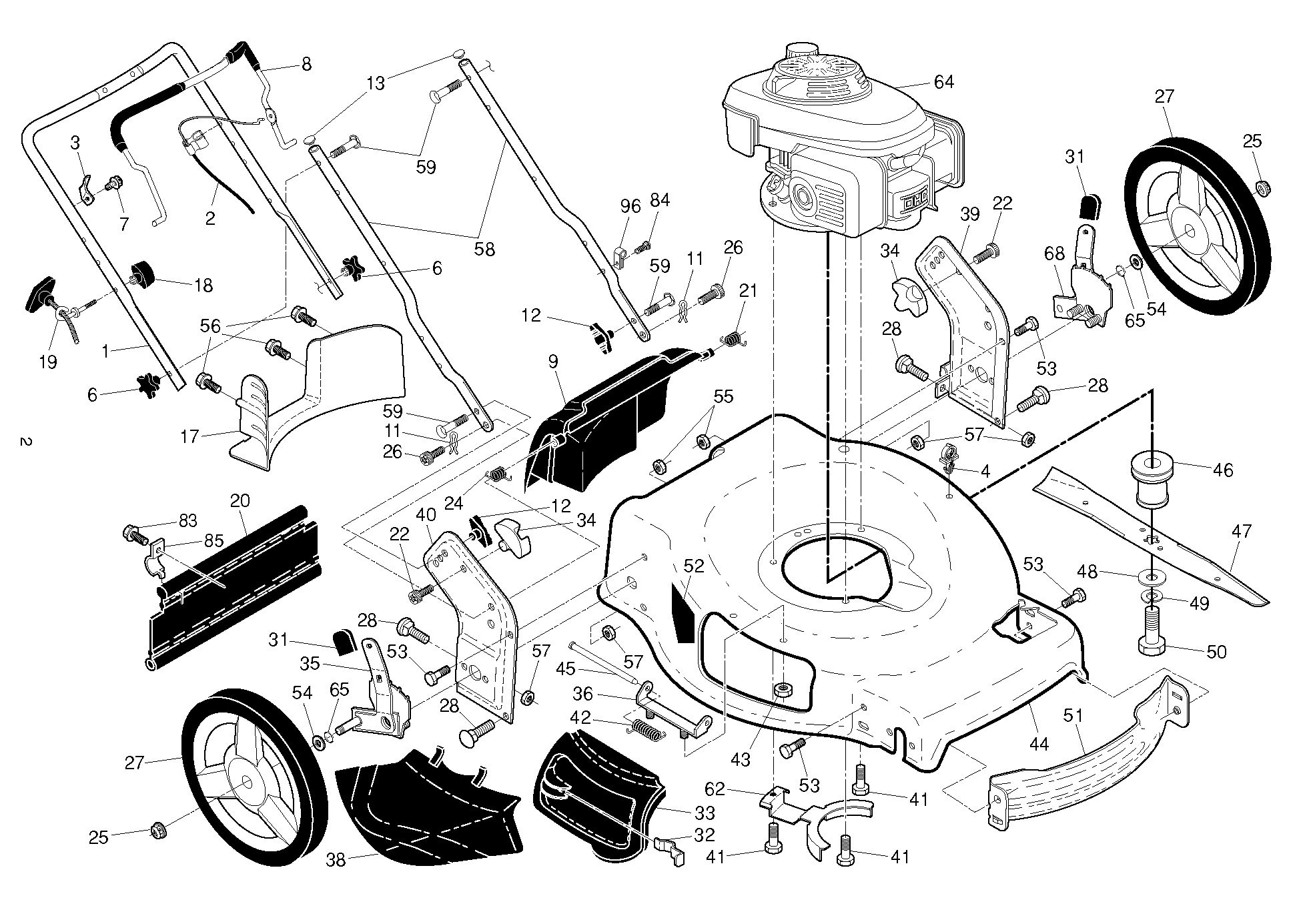 RAHMEN UND MOTOR