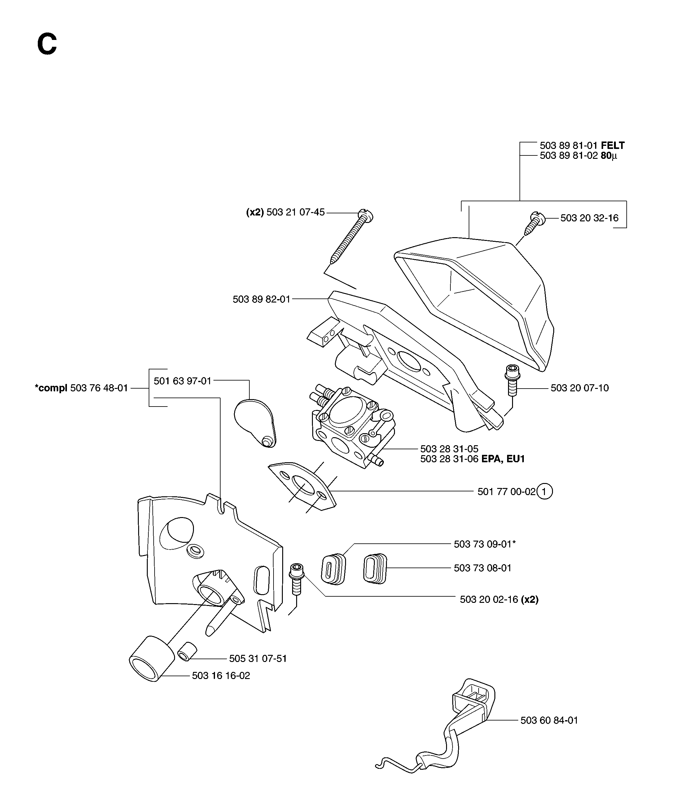 CARBURATEUR ET FILTRE À AIR