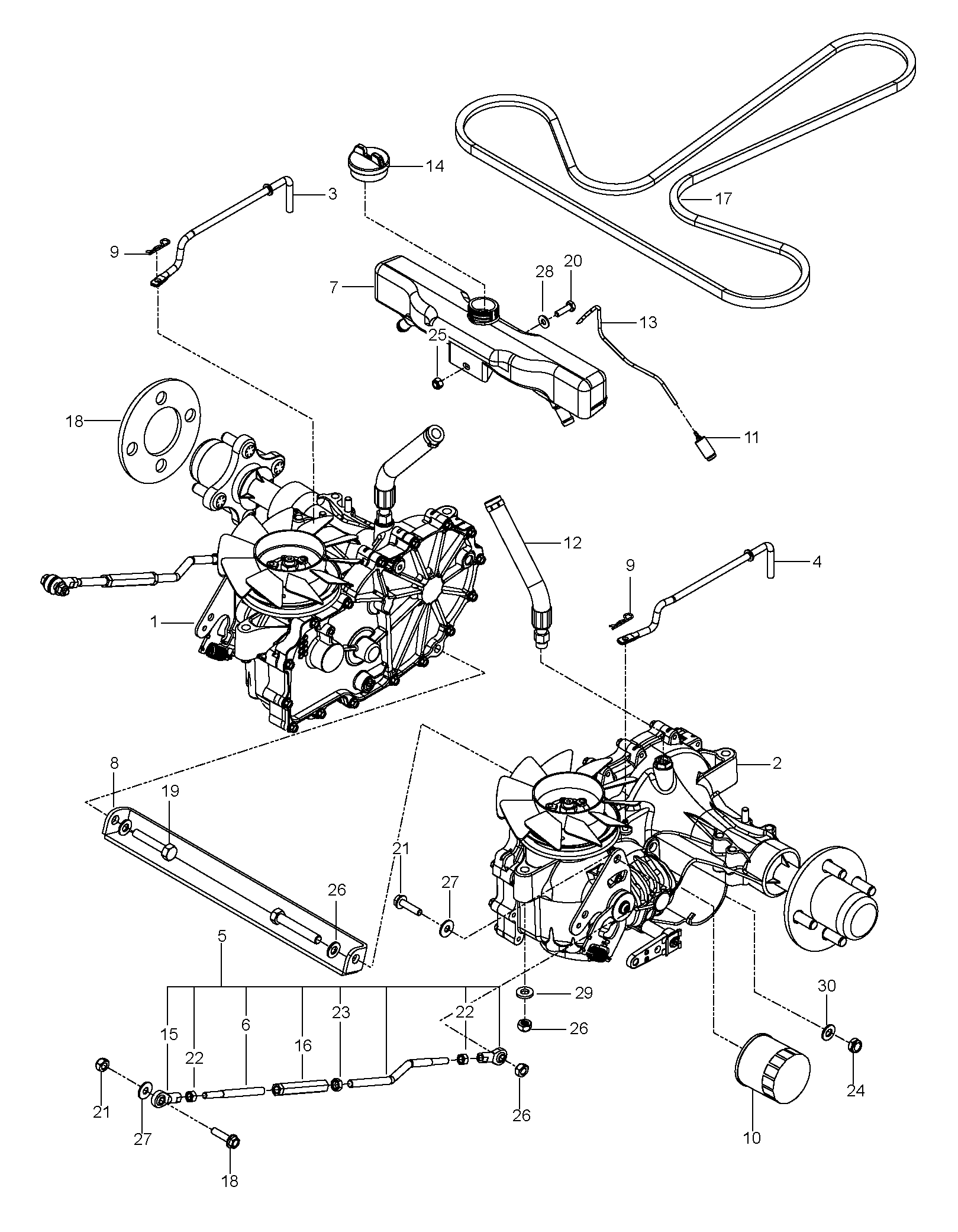 HYDRAULIKPUMPE UND MOTOR