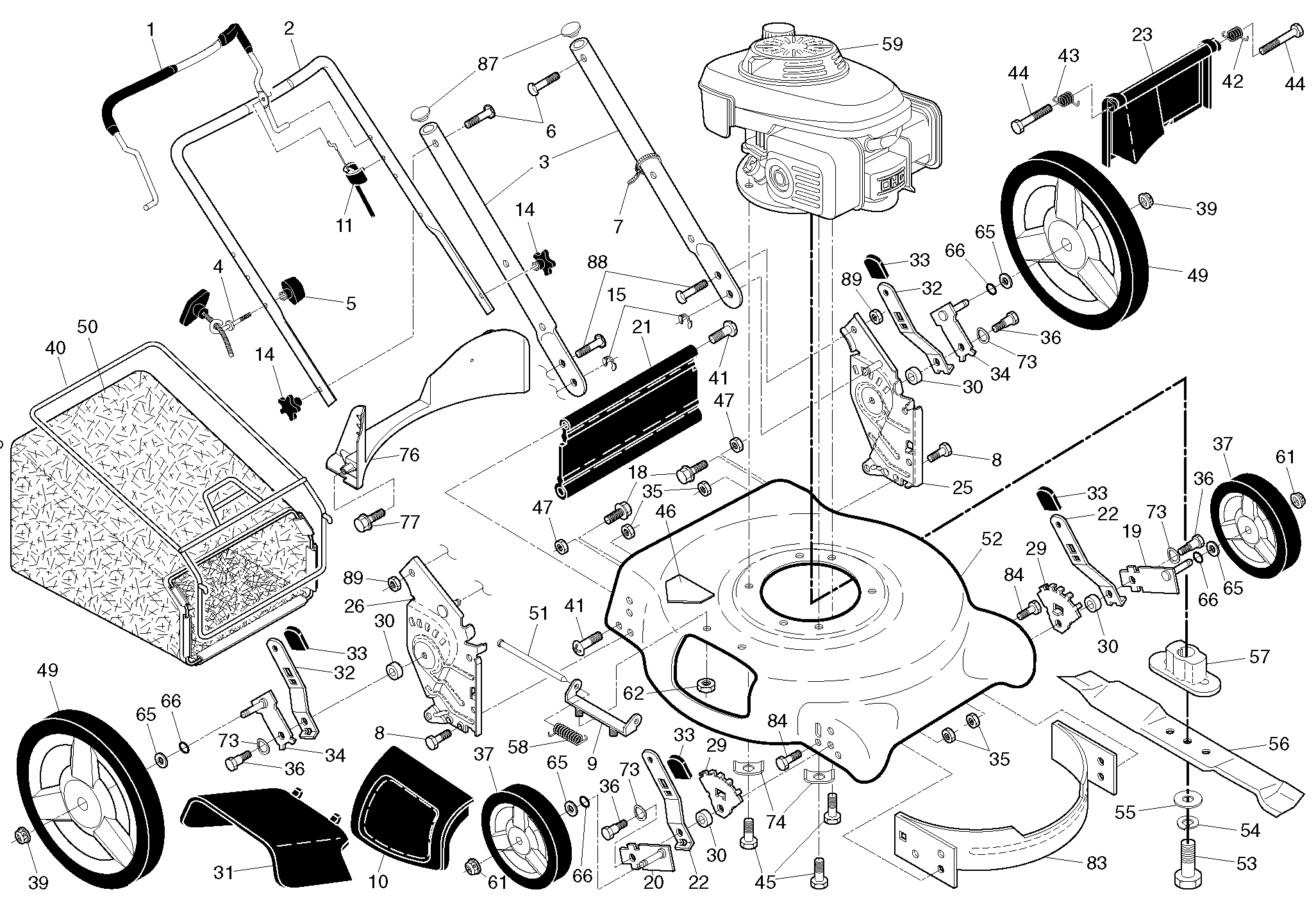 RAHMEN UND MOTOR
