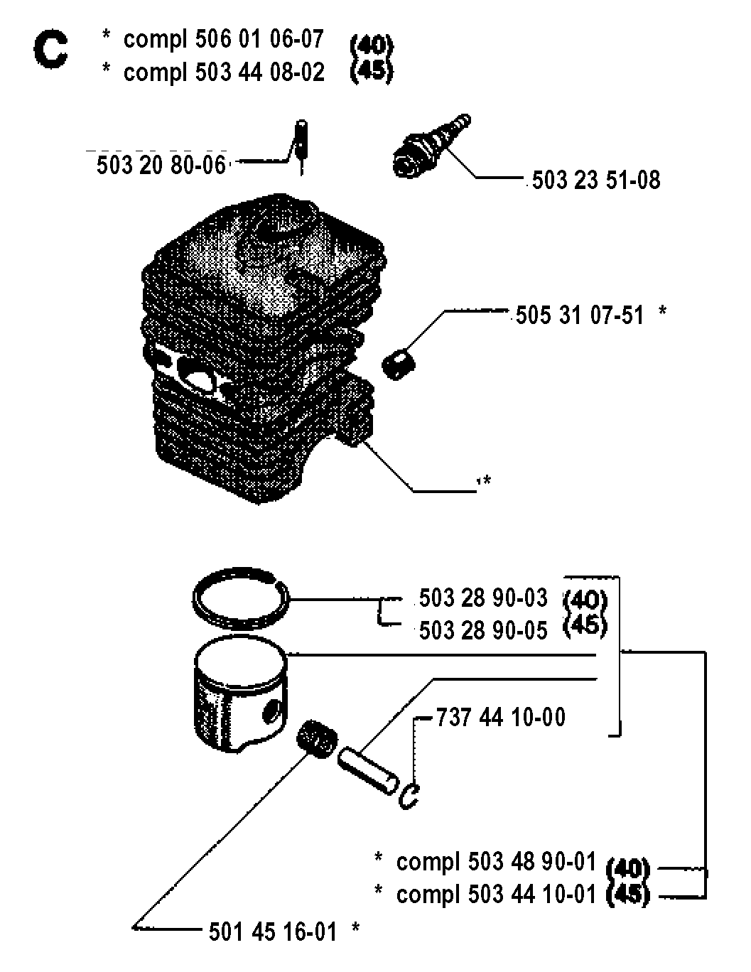 CYLINDRE ET PISTON