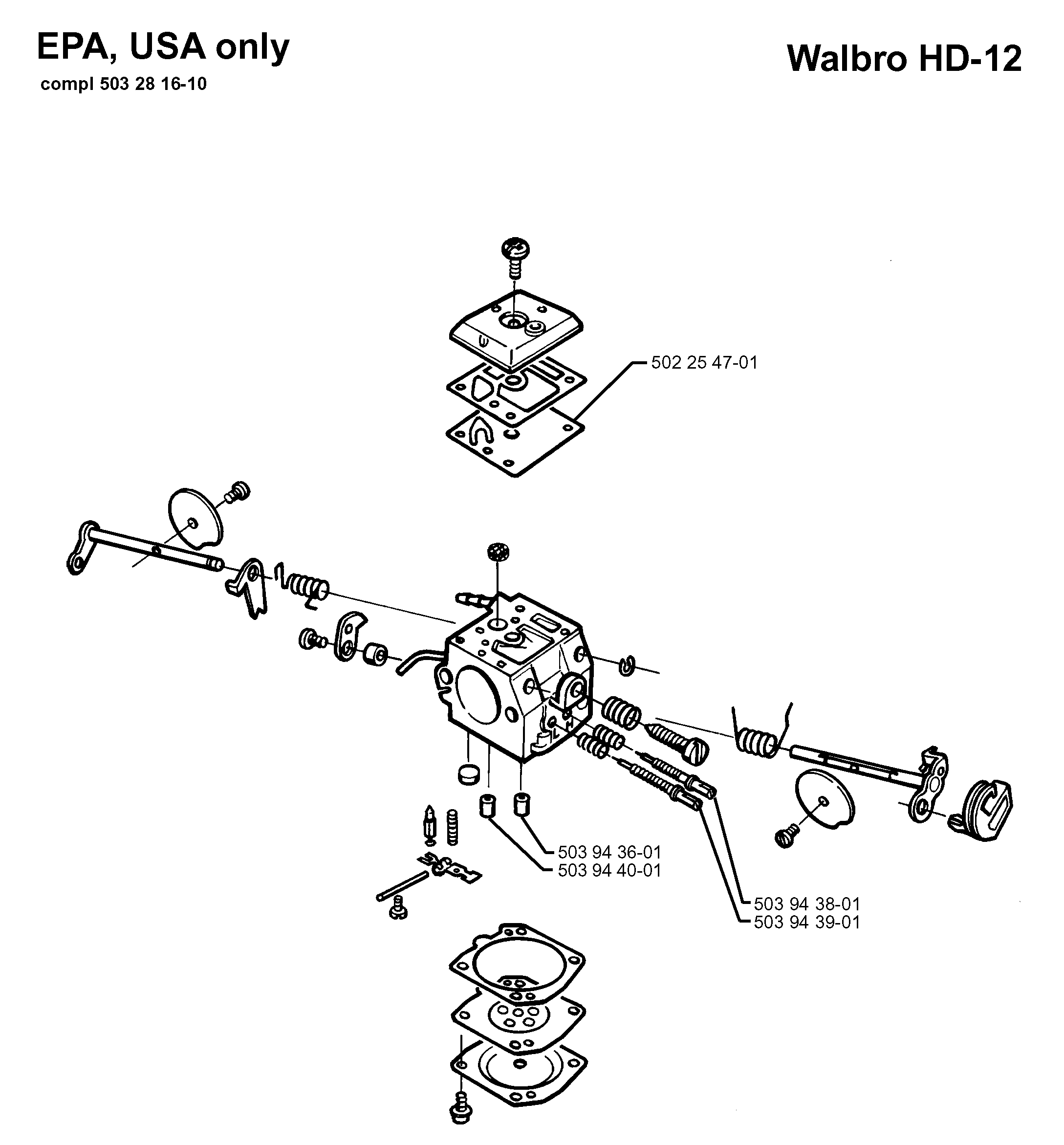 DÉTAILS DU CARBURATEUR