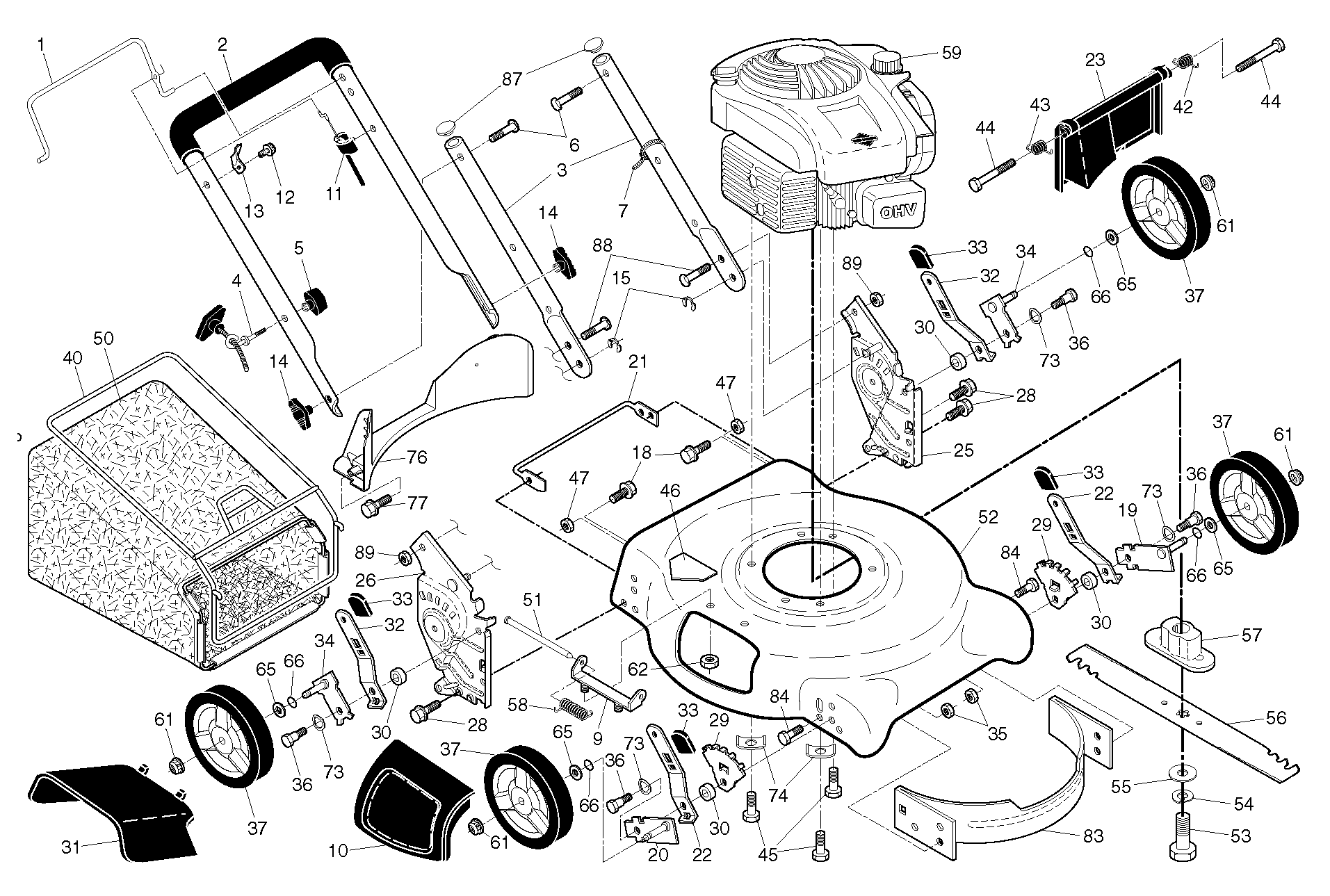 RAHMEN UND MOTOR
