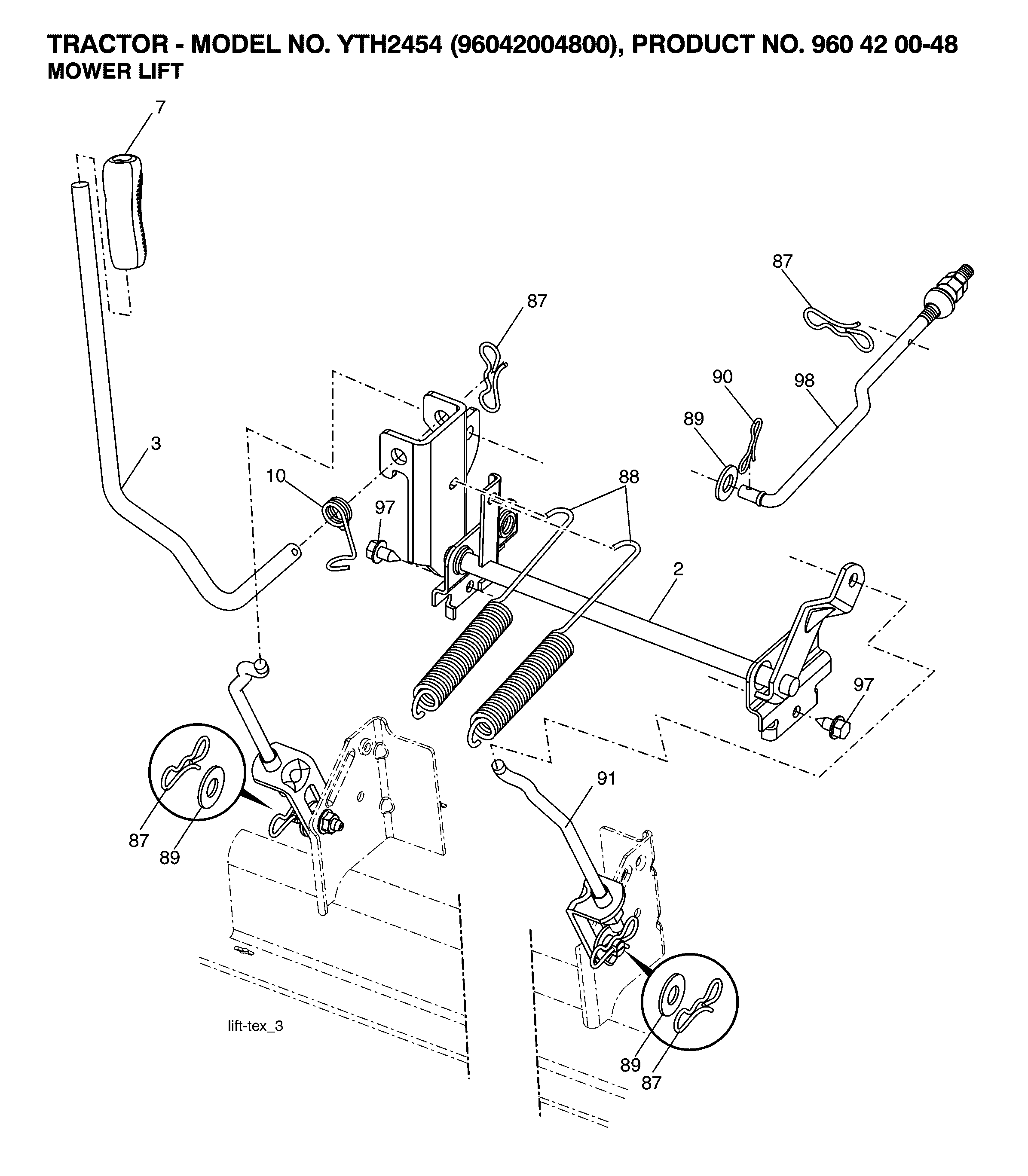 Rasenmäherlift / Decklift