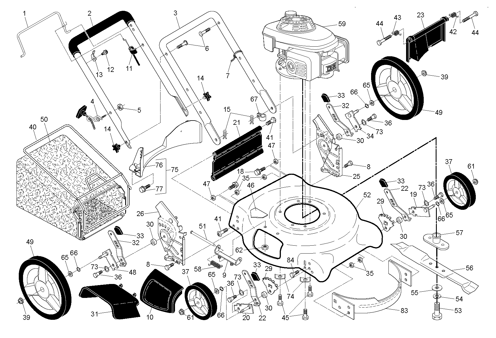 RAHMEN UND MOTOR