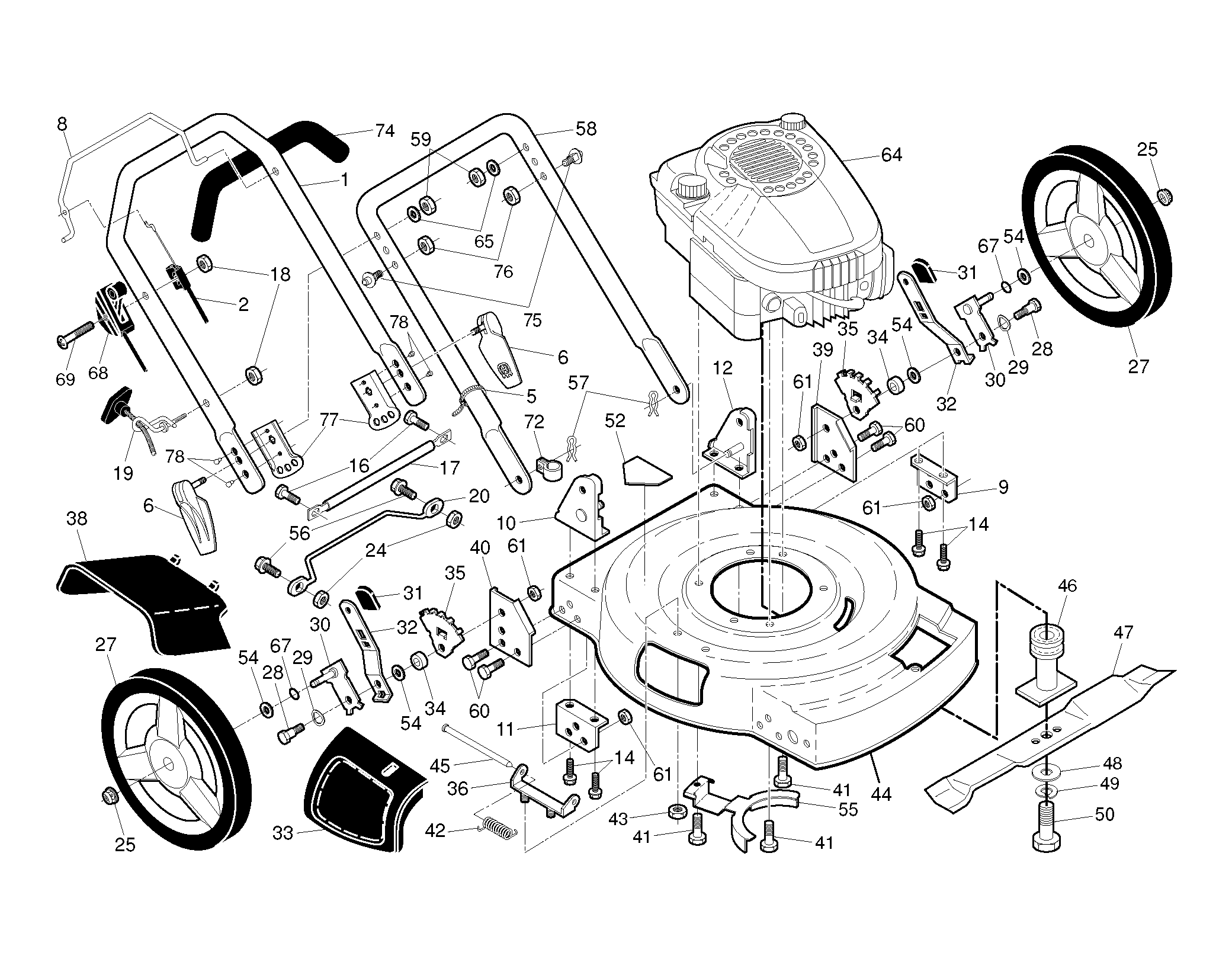 RAHMEN UND MOTOR