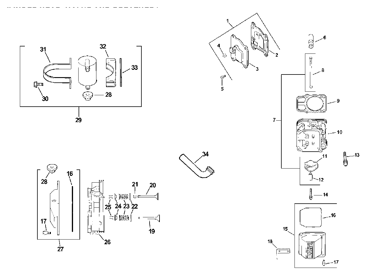CYLINDER HEAD VALVE BREATHER