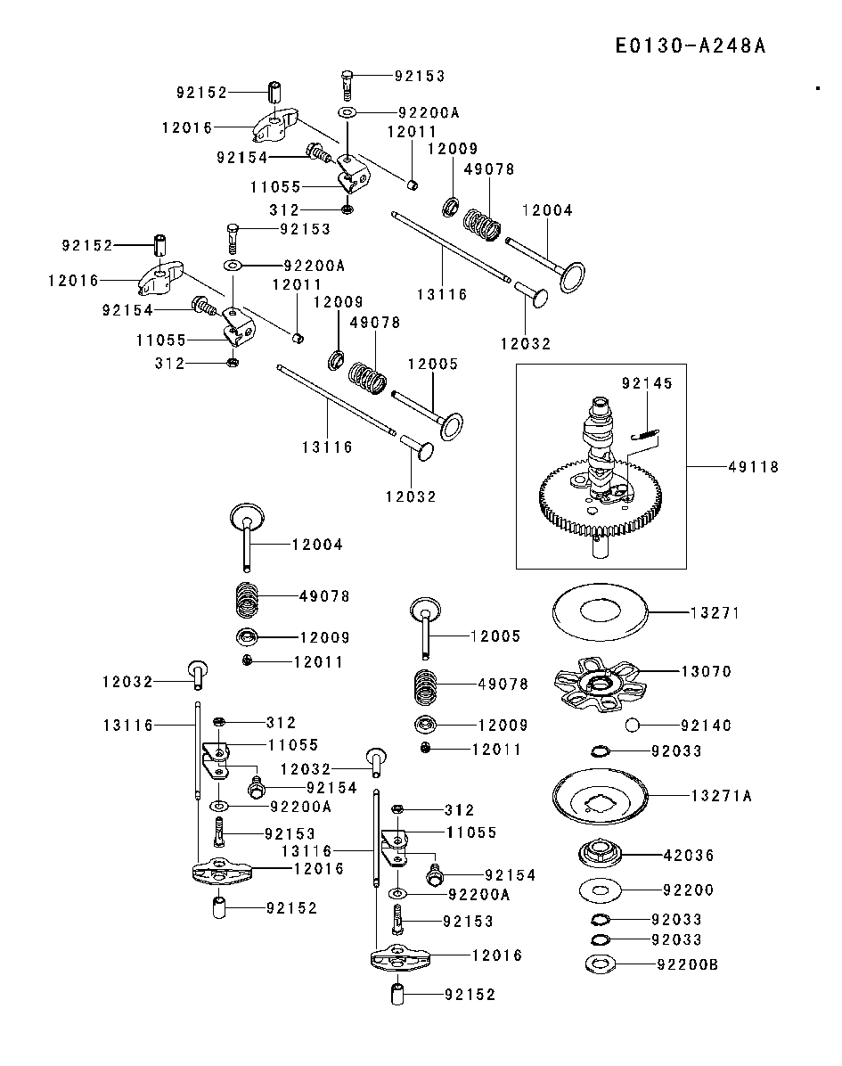 VALVE & CAMSHAFT