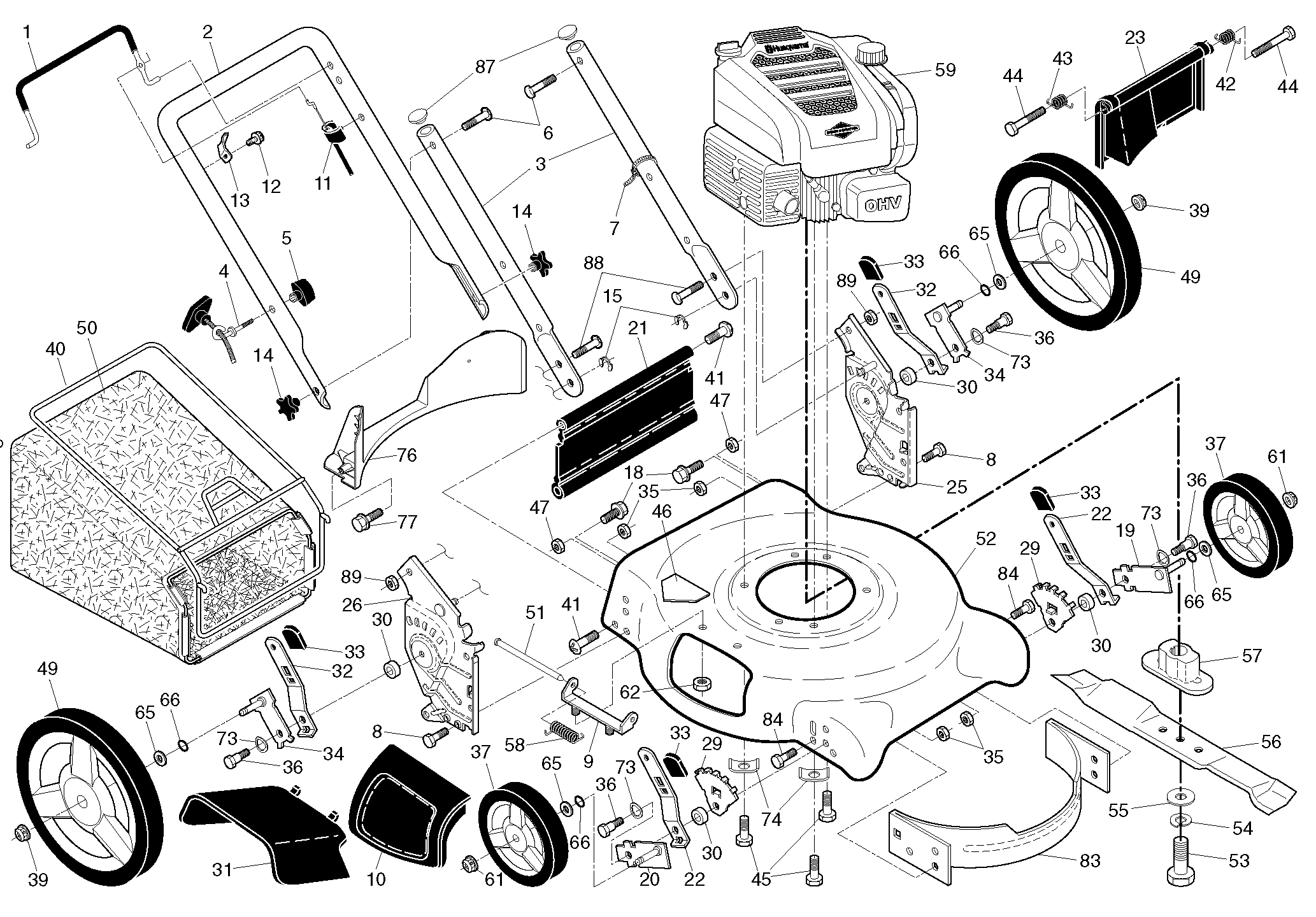 RAHMEN UND MOTOR