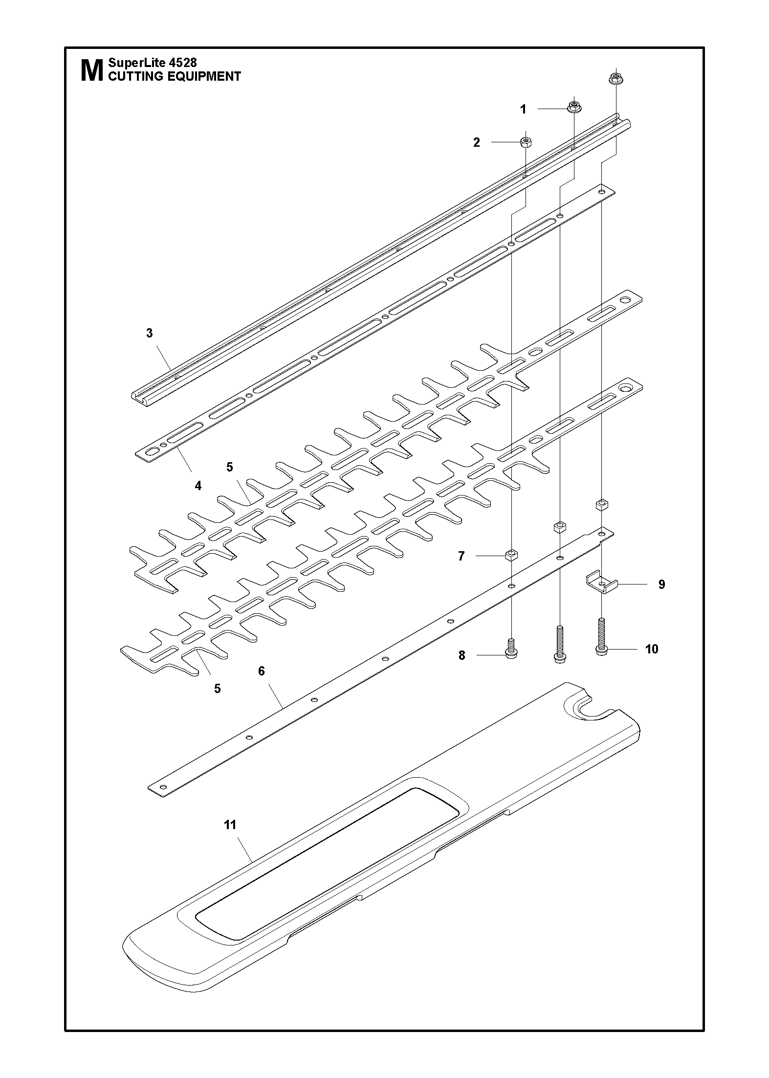 Rasenmäherdeck / Schneidgruppe
