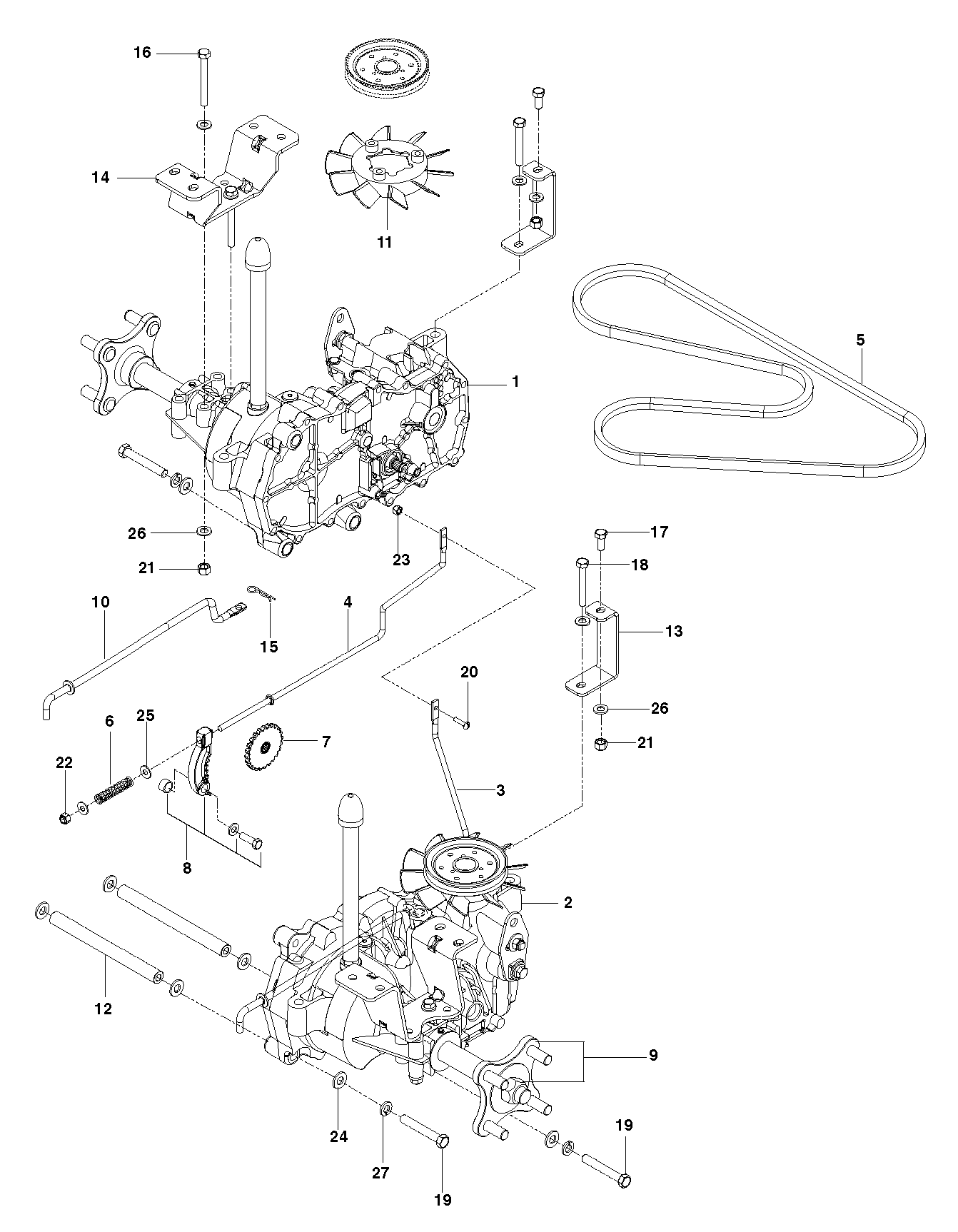 HYDRAULIKPUMPE UND MOTOR