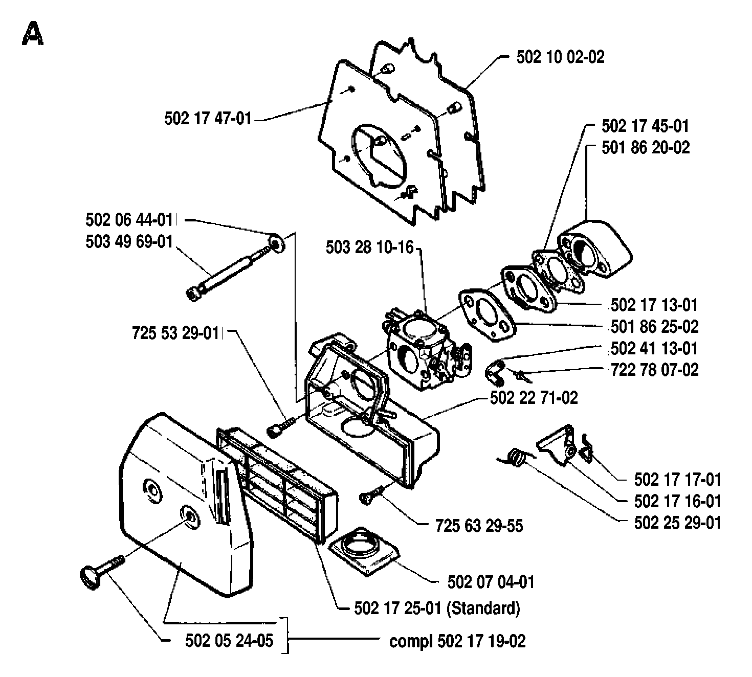 CARBURATEUR ET FILTRE À AIR
