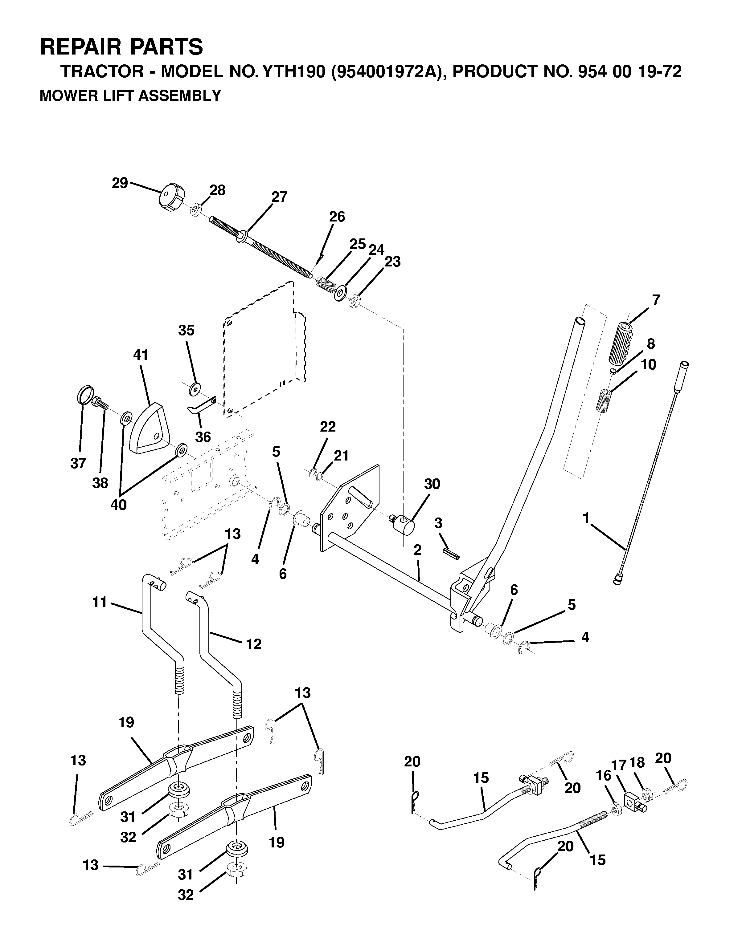 Rasenmäherlift / Decklift