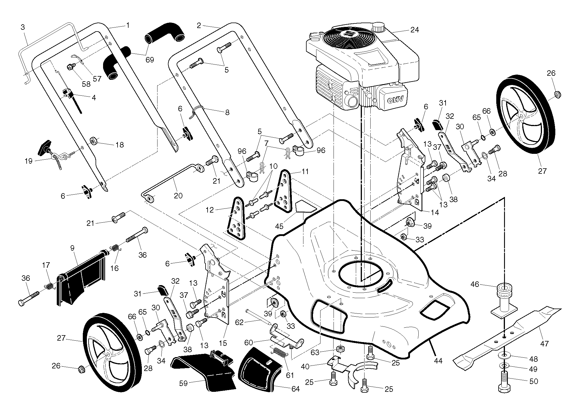 RAHMEN UND MOTOR