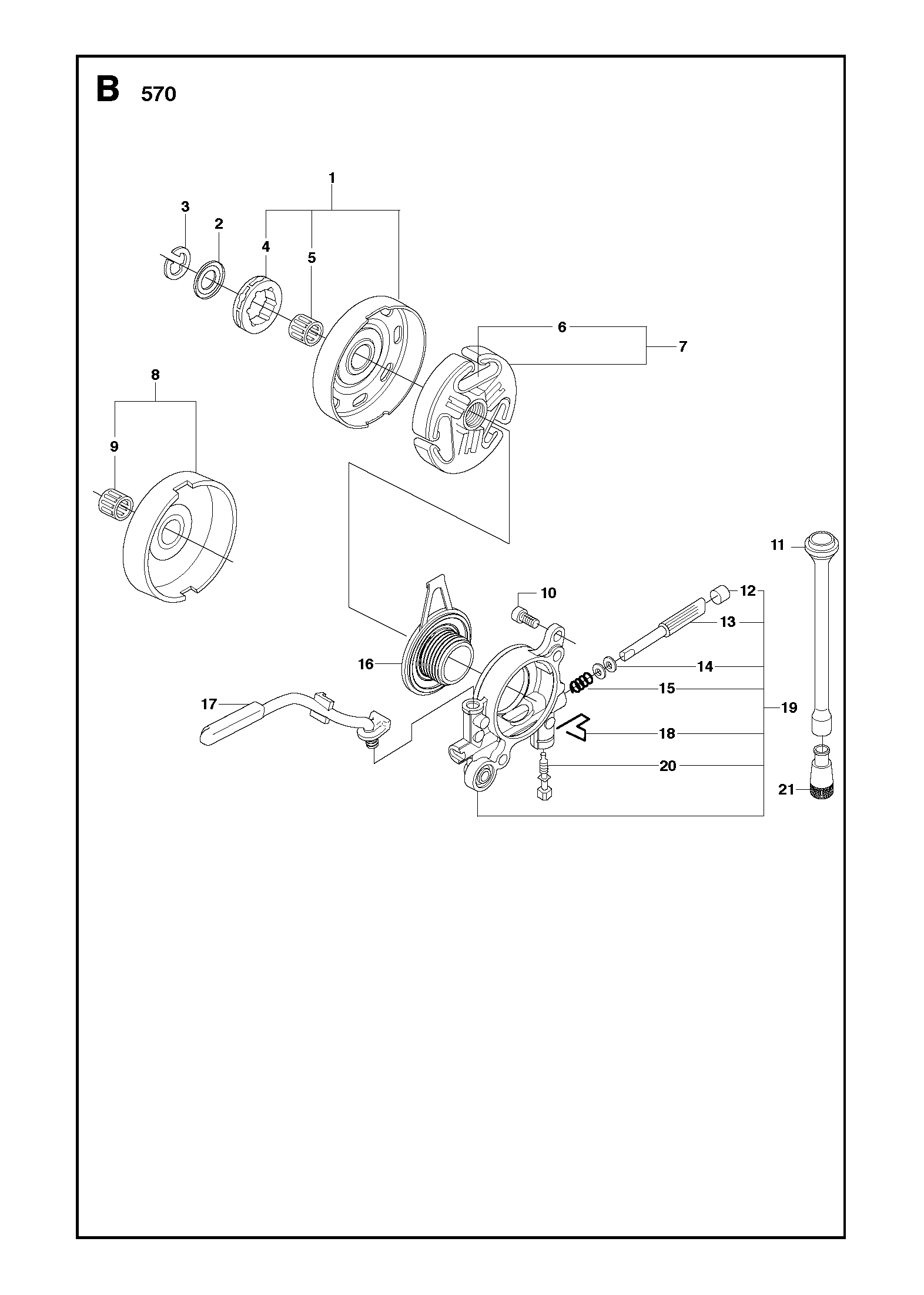 EMBRAYAGE ET POMPE À HUILE