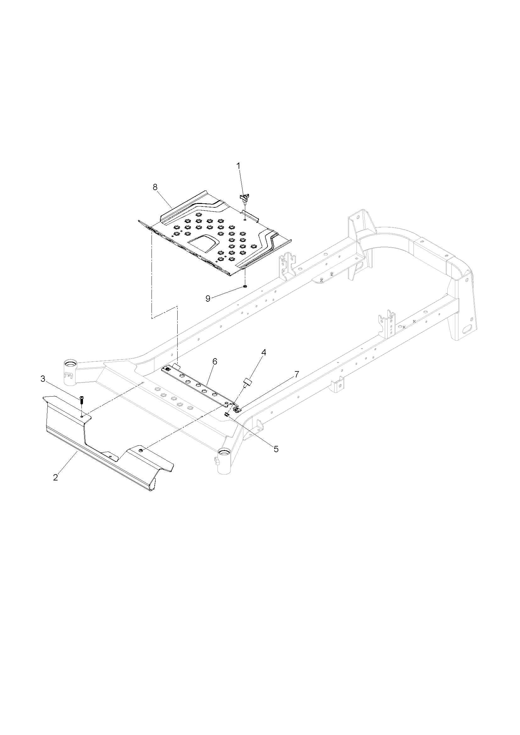 FRAME - FOOT PLATE