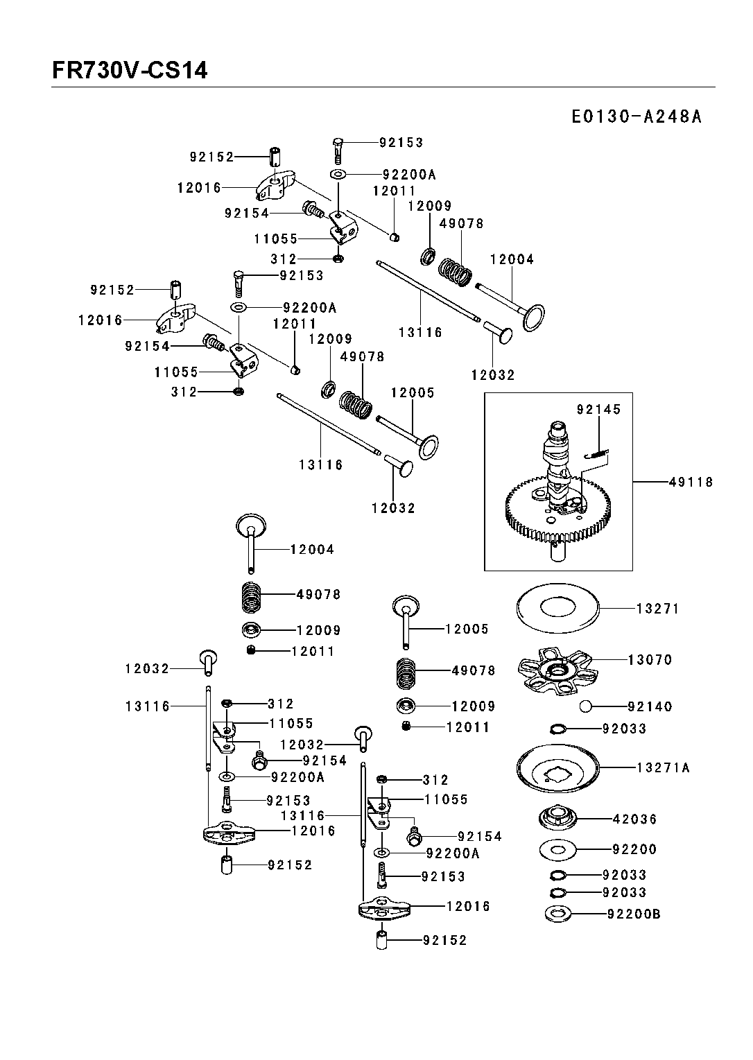 VALVE & CAMSHAFT