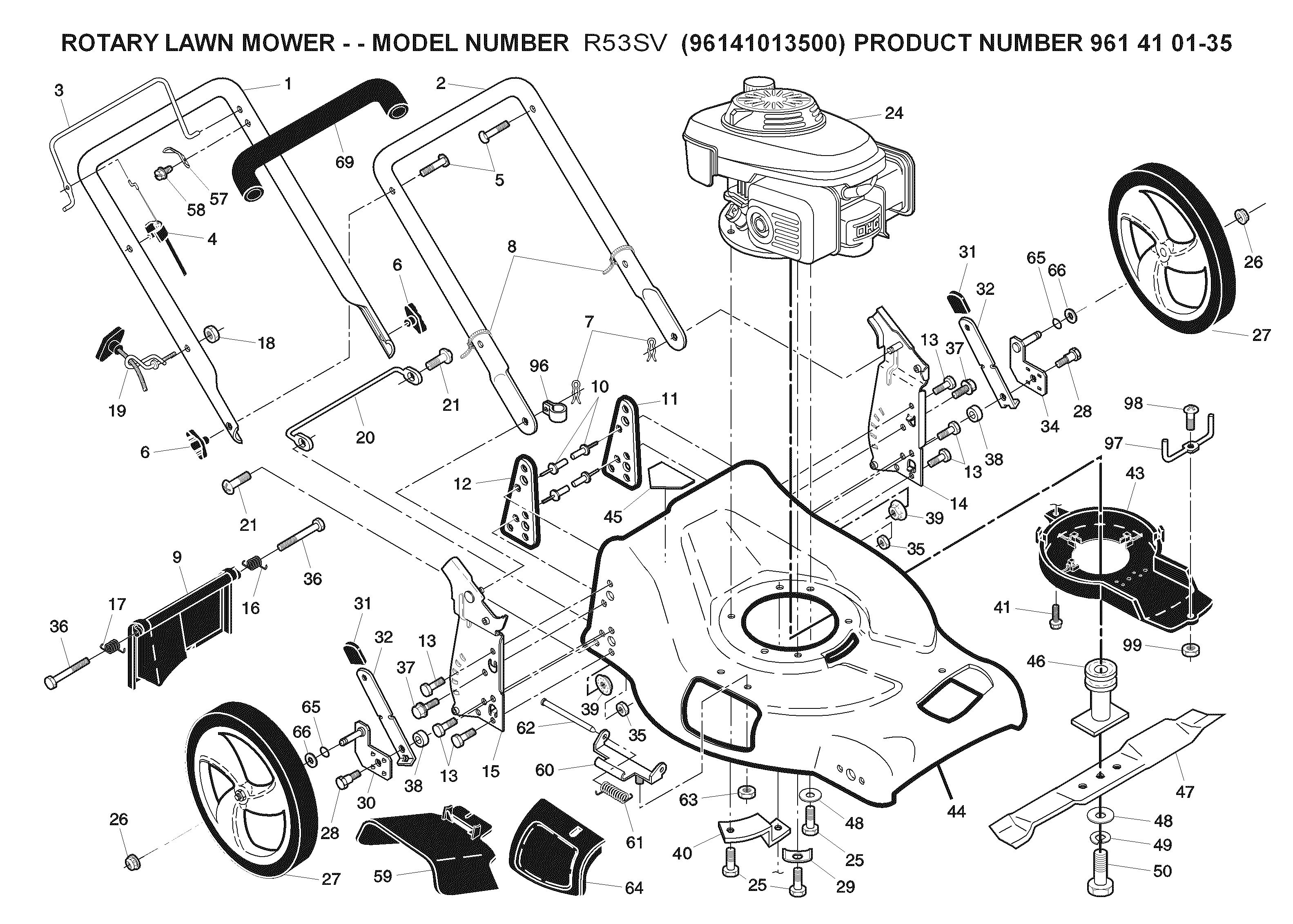 RAHMEN UND MOTOR