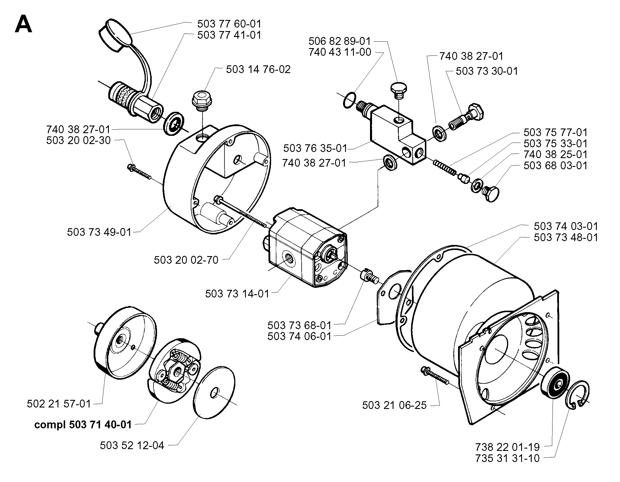 POMPE ET MOTEUR HYDRAULIQUES