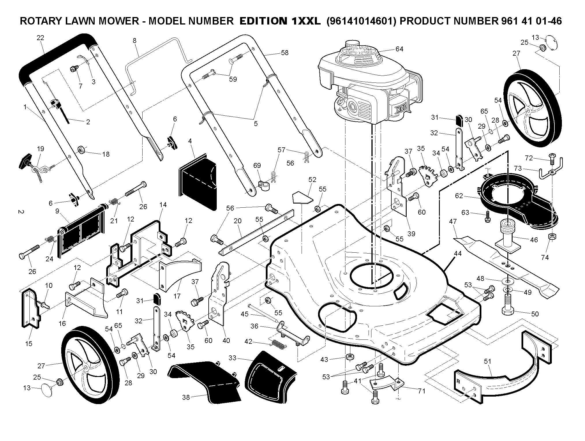 RAHMEN UND MOTOR