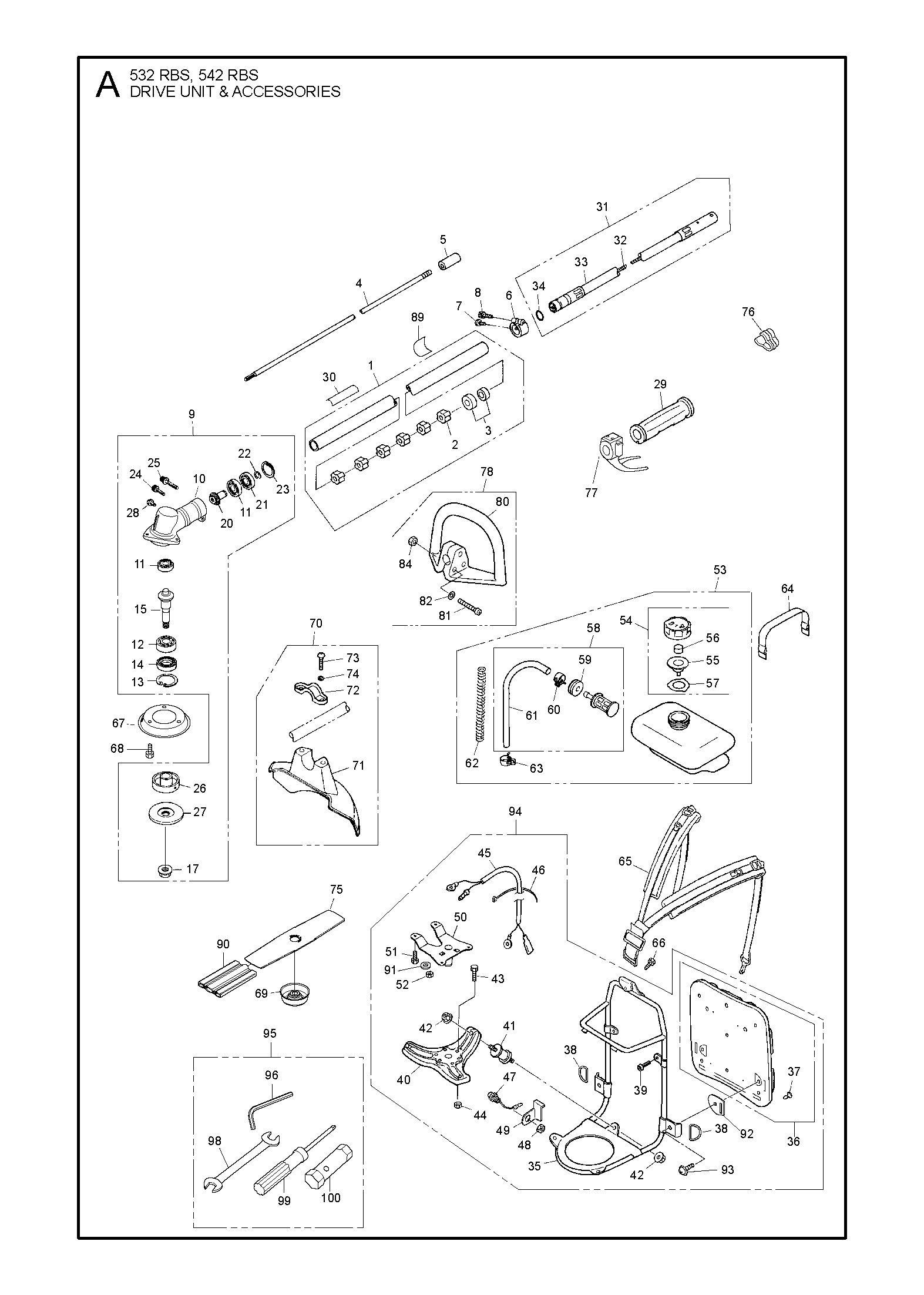 DRIVE UNIT & ACCESSORIES