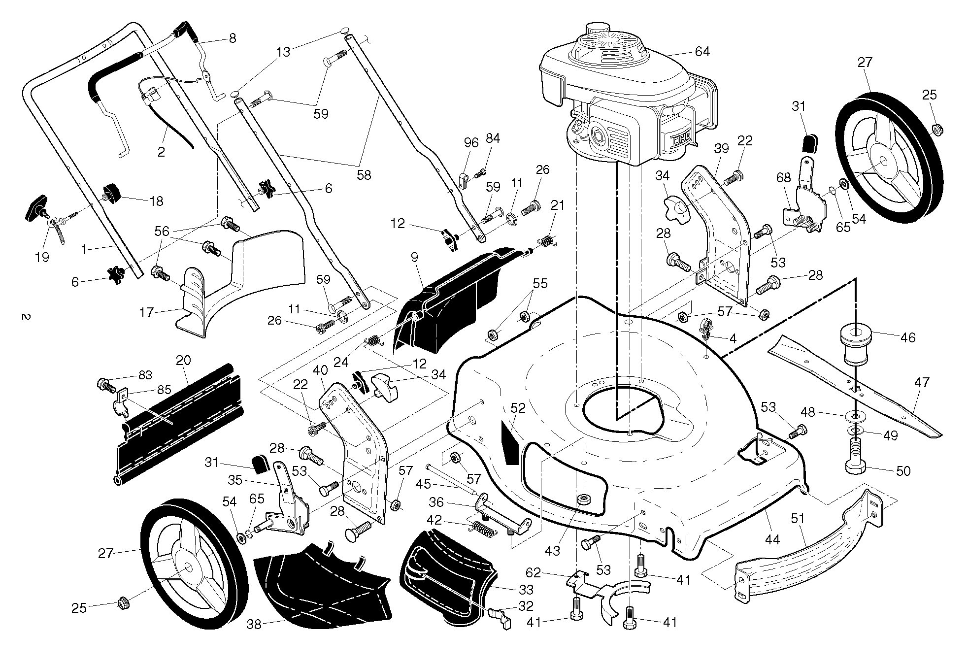 RAHMEN UND MOTOR