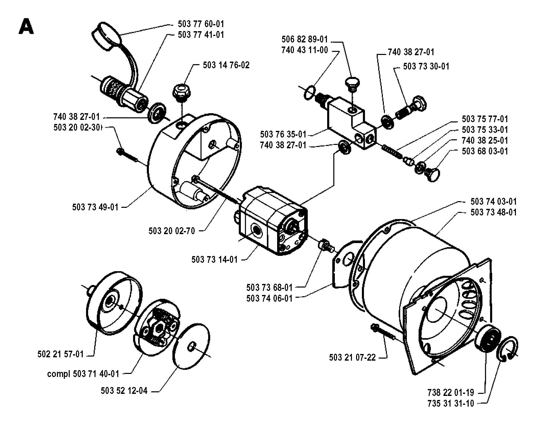 POMPE ET MOTEUR HYDRAULIQUES