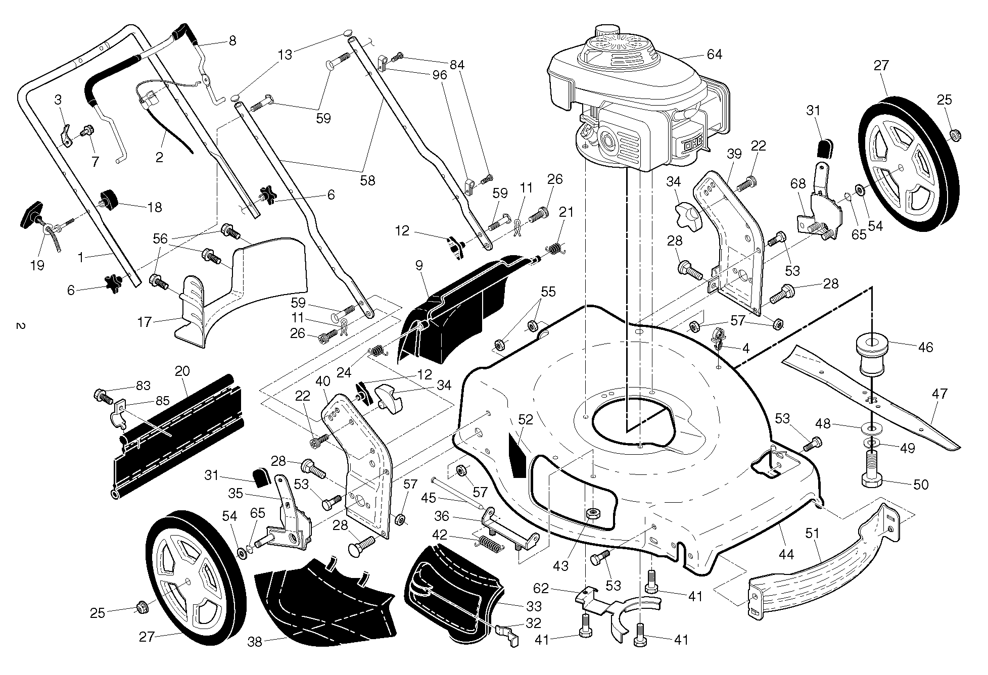RAHMEN UND MOTOR
