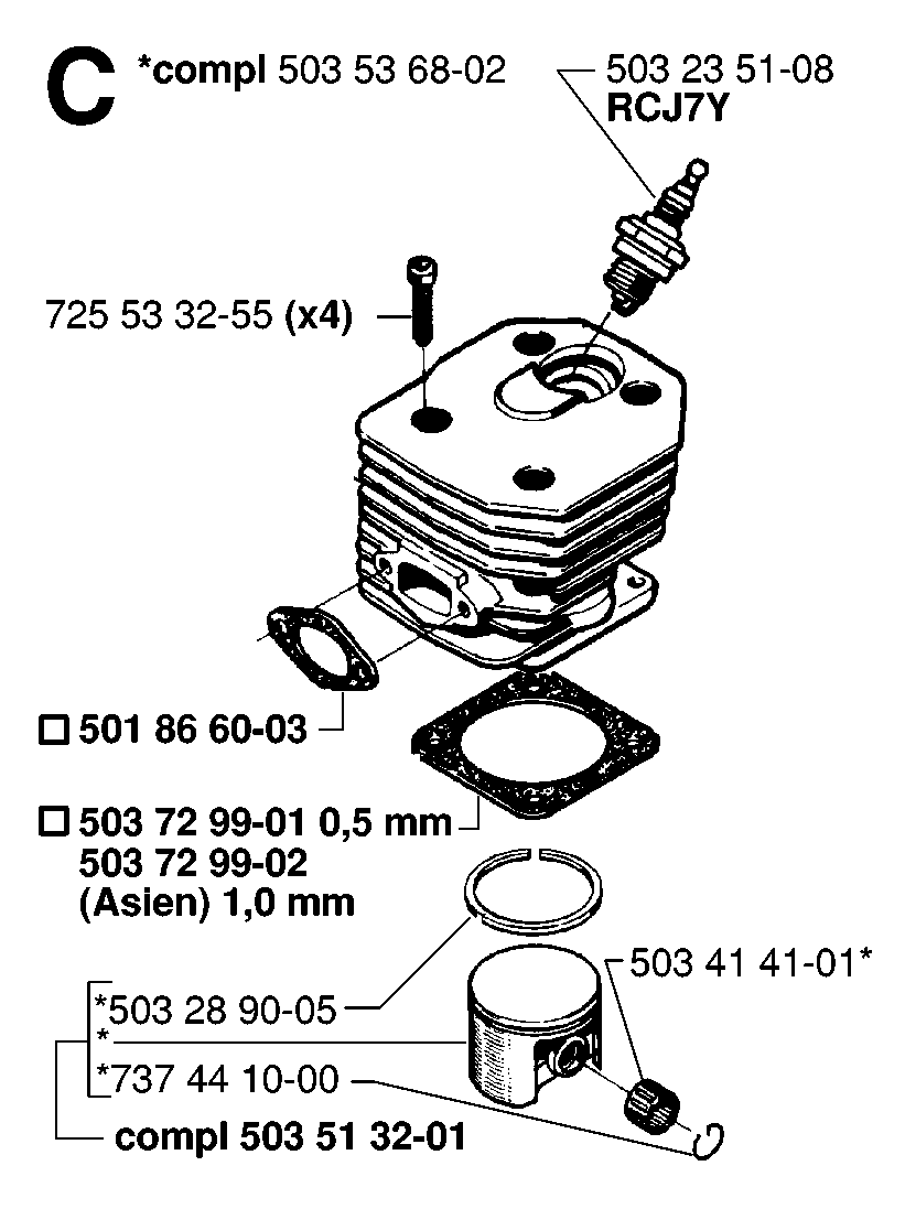 CYLINDRE ET PISTON