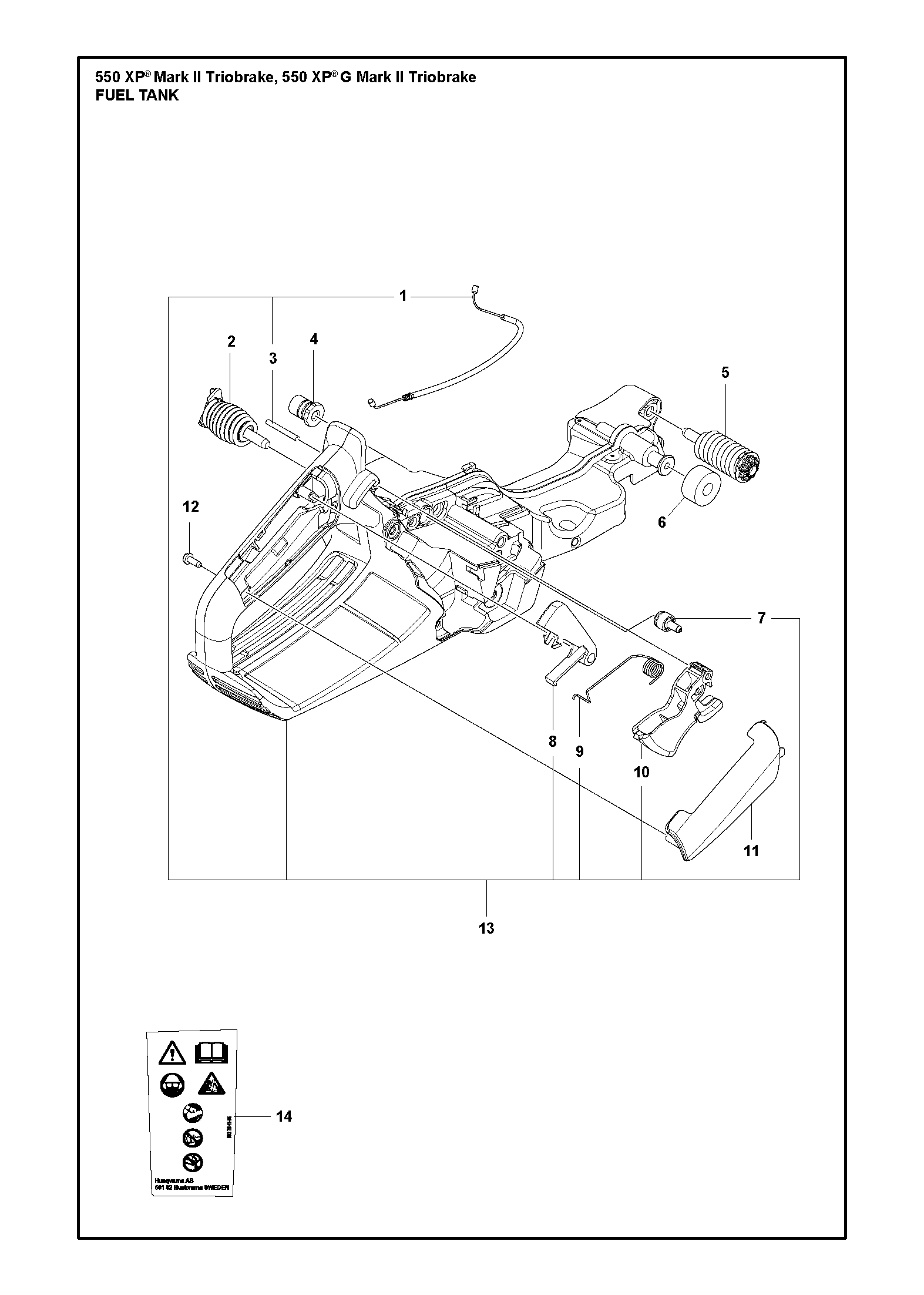 RÉSERVOIR À CARBURANT