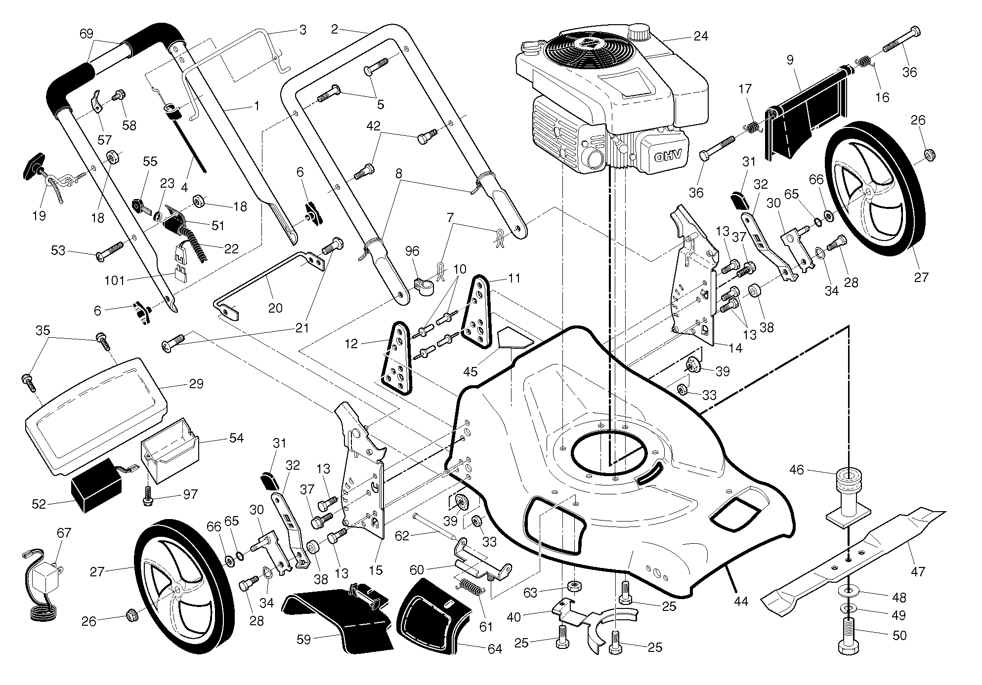 RAHMEN UND MOTOR