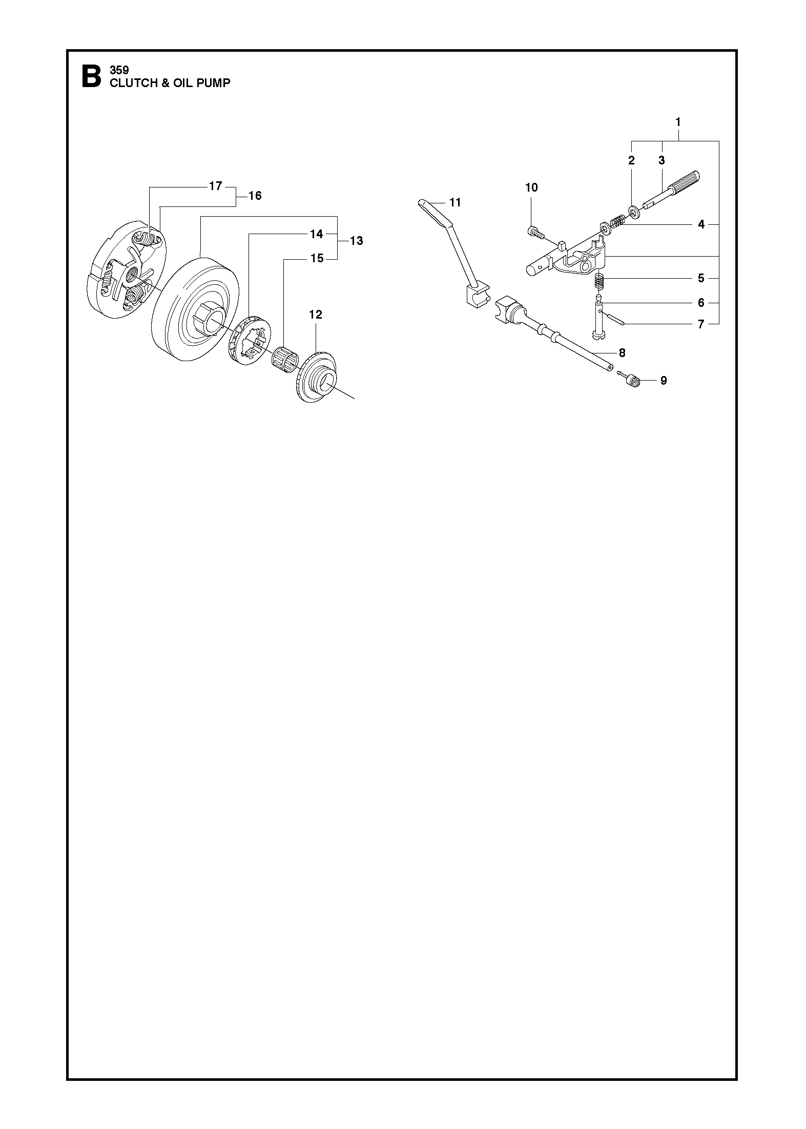 EMBRAYAGE ET POMPE À HUILE