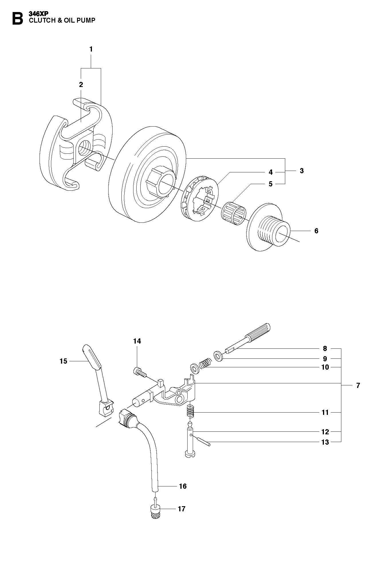 EMBRAYAGE ET POMPE À HUILE