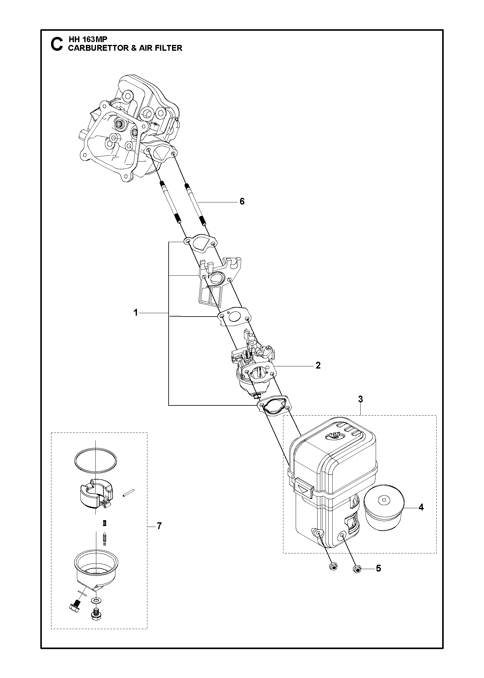 CARBURETTOR & AIR FILTER