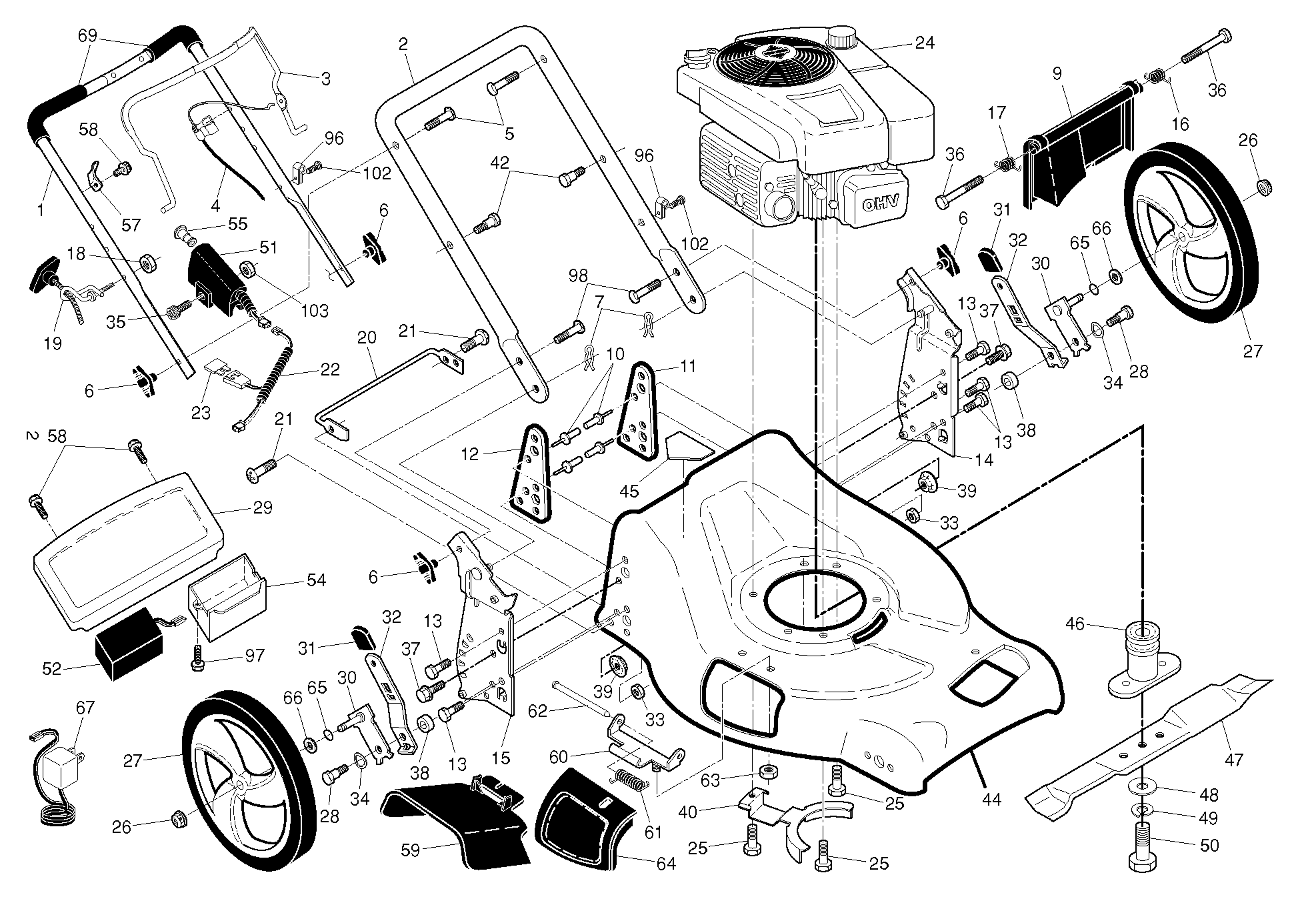 RAHMEN UND MOTOR
