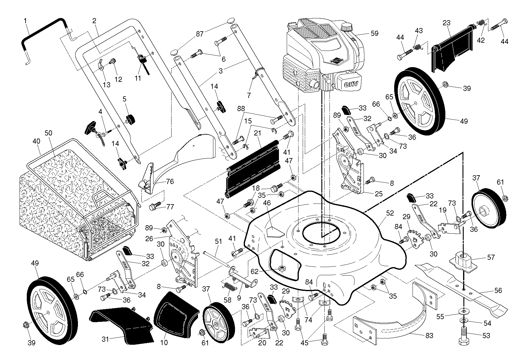 RAHMEN UND MOTOR