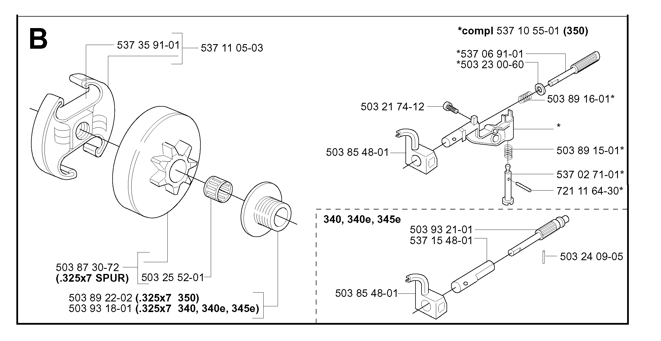 EMBRAYAGE ET POMPE À HUILE