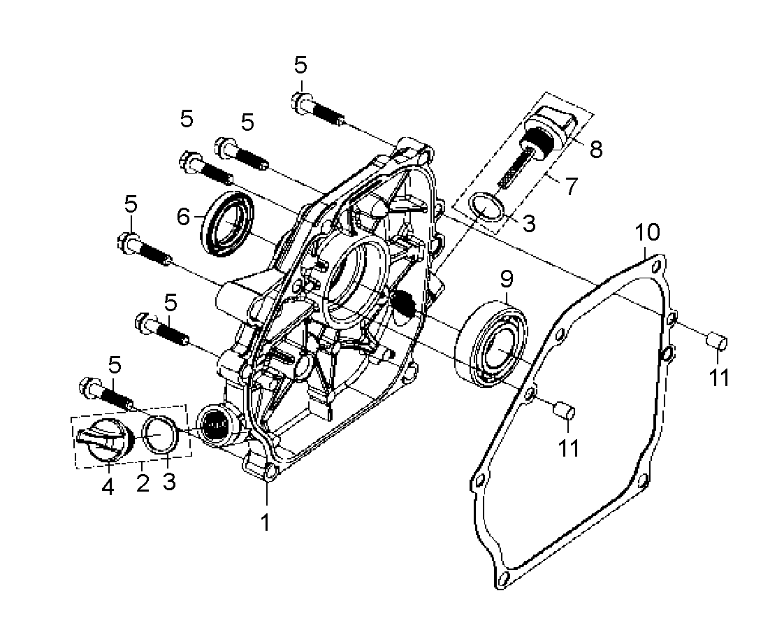 CRANKCASE COVER
